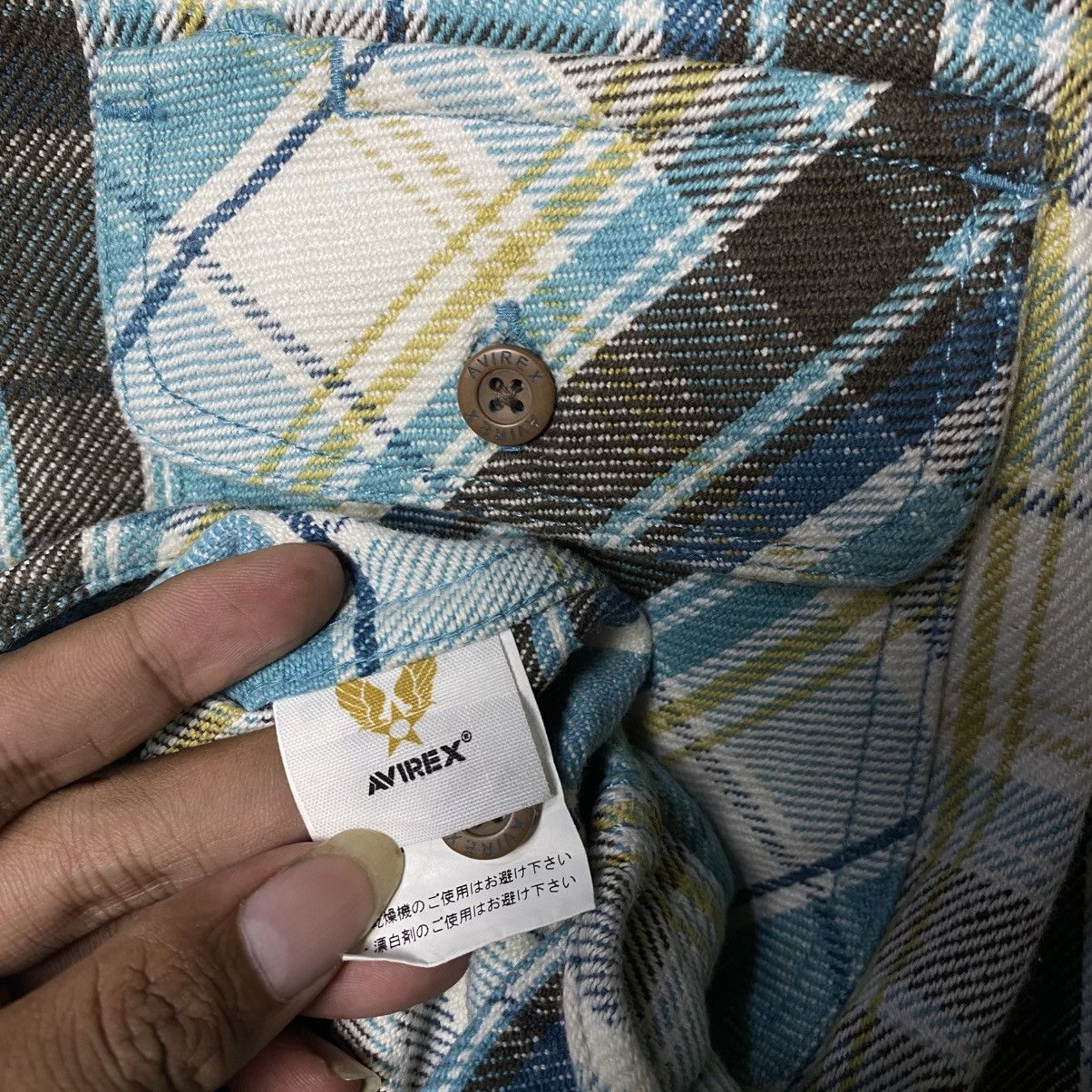 Avirex × Vintage Avirex usa heavyweight flannel shirt Size US M / EU 48-50 / 2 - 6 Thumbnail