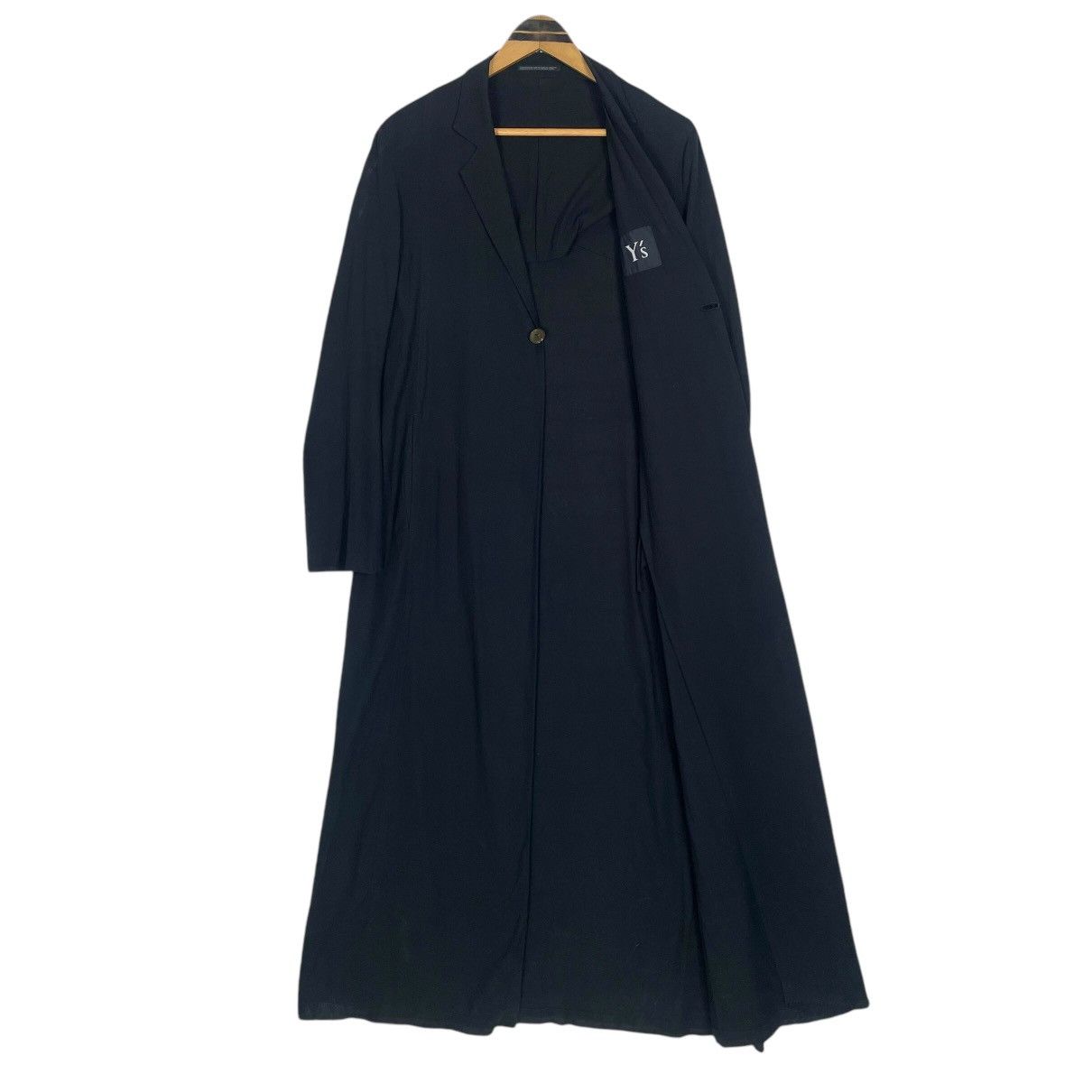 Yohji Yamamoto Vintage Y’s Yohji Yamamoto Duster Top Coat Size M / US 6-8 / IT 42-44 - 14 Thumbnail
