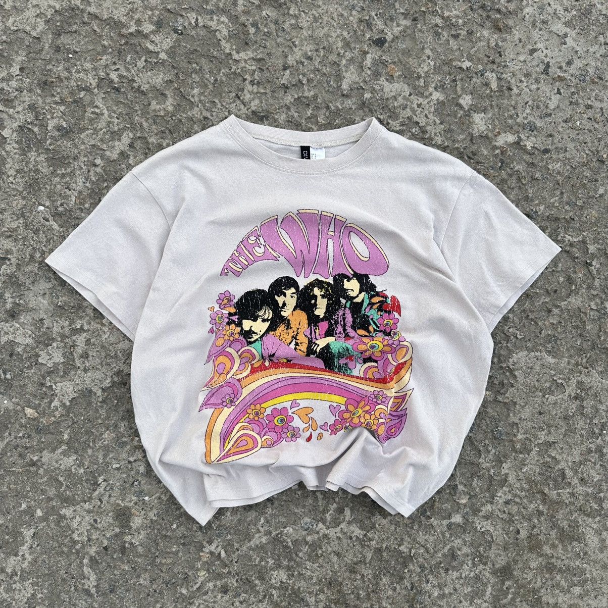 Band Tees × Japanese Brand Vintage Japanese Style Adult The Whoo T-shirt Big Logo Band Size M / US 6-8 / IT 42-44 - 1 Thumbnail