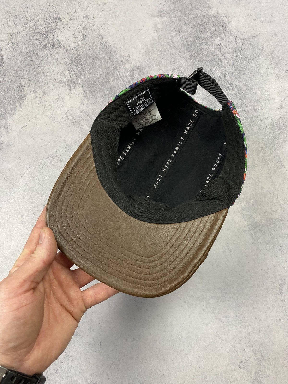 Other Hype Over Print Floral 5 Panel Cap hipster y2k Size ONE SIZE - 10 Thumbnail