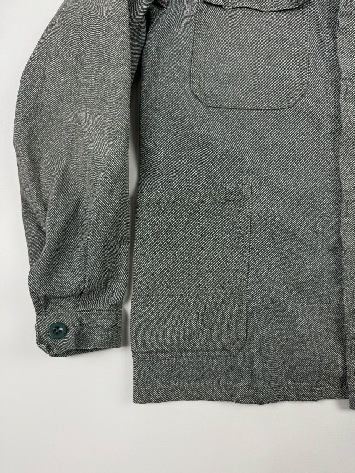 Vintage 70-80’s Vintage Fischer Salt and Pepper Repaired Work Jacket Size US M / EU 48-50 / 2 - 10 Thumbnail