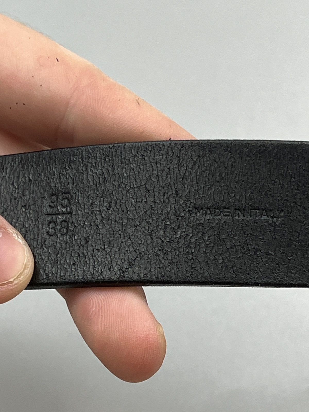 Etienne Aigner Etienne Aigner Black Leather Formal Belt (Y0609) Size ONE SIZE - 7 Thumbnail