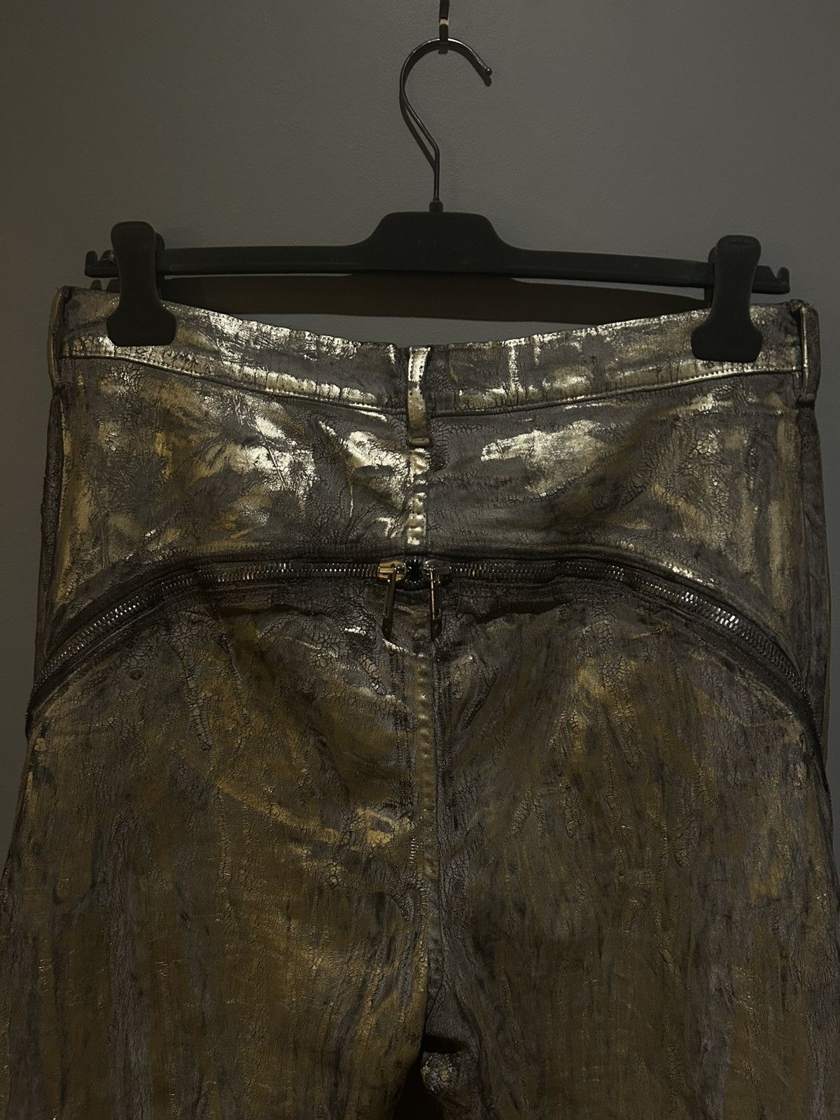 Rick Owens RICK OWENS Gold Bolan Banana Jeans Size US 33 - 4 Thumbnail