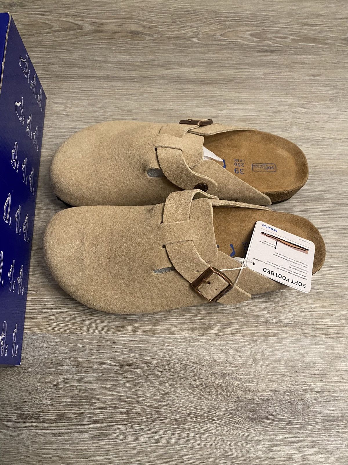 Birkenstock Birkenstock Boston Khaki EU39 Size US 8 / IT 38 - 2 Thumbnail