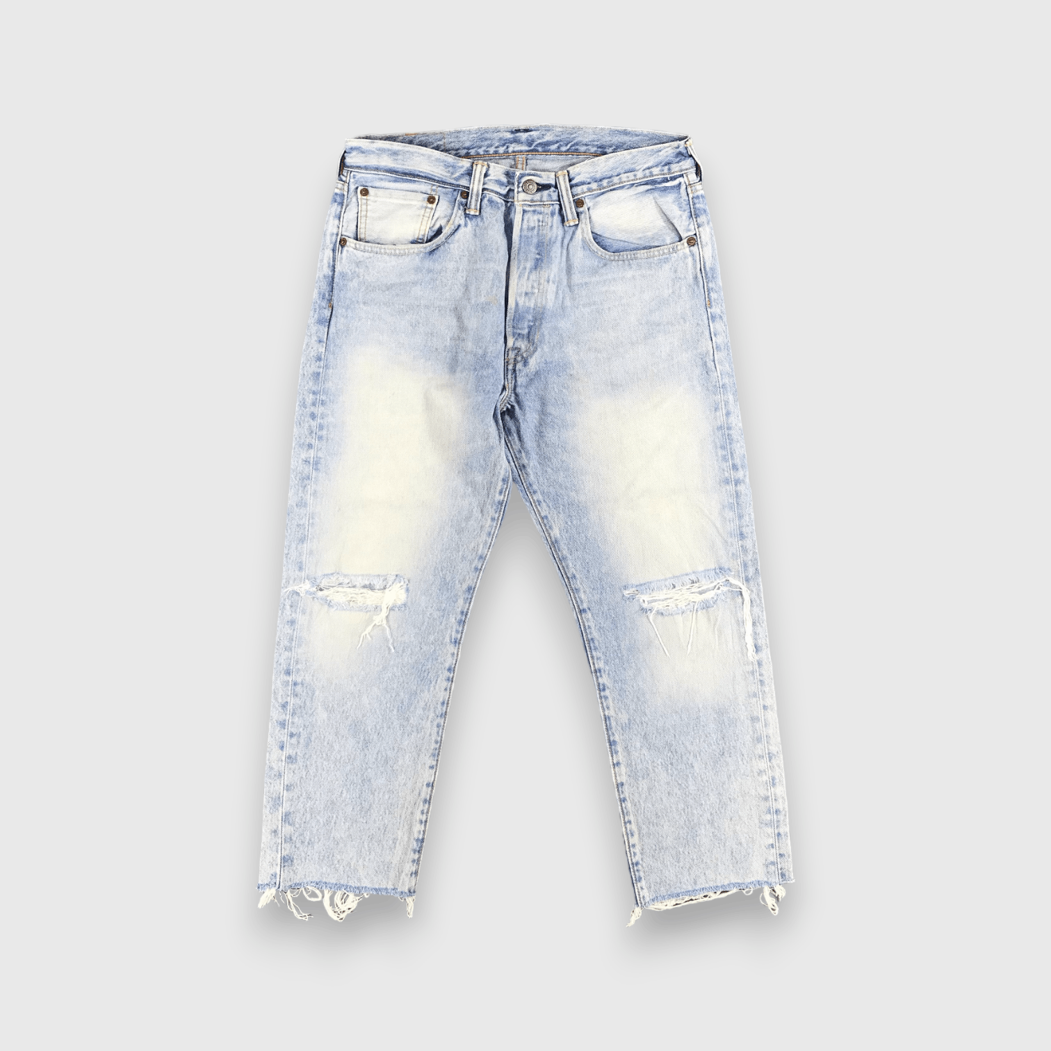 Levi's Vintage Light Wash Levis 501 Jeans-J1745 Size US 33 - 1 Thumbnail