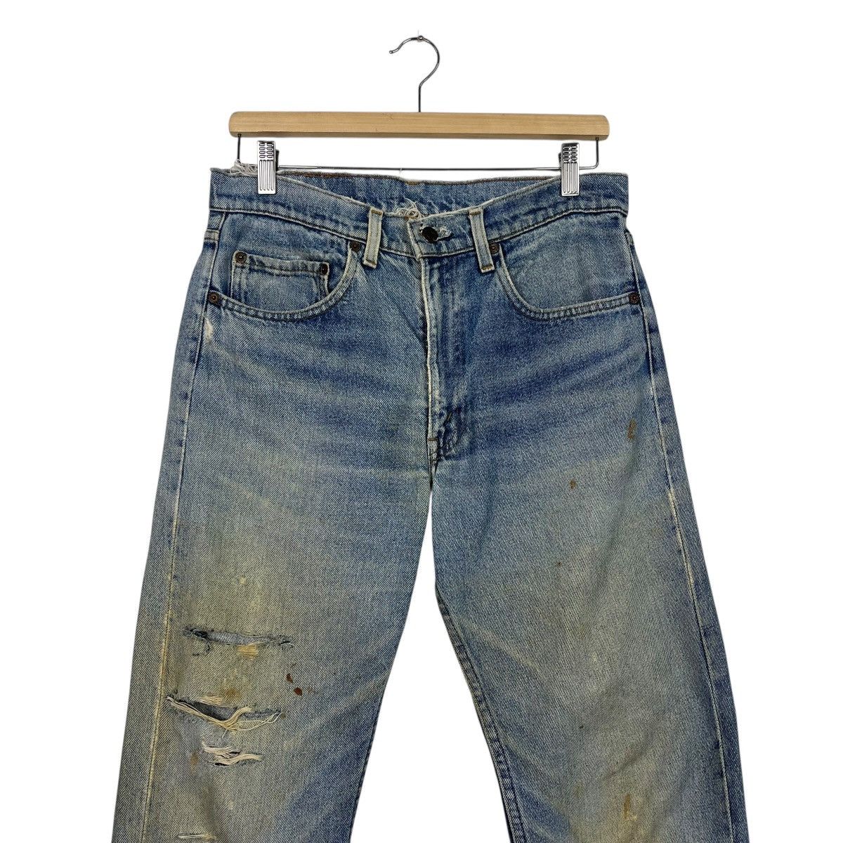 Levi's Vintage 90s Levis Distressed Denim Jeans Size US 30 / EU 46 - 3 Thumbnail