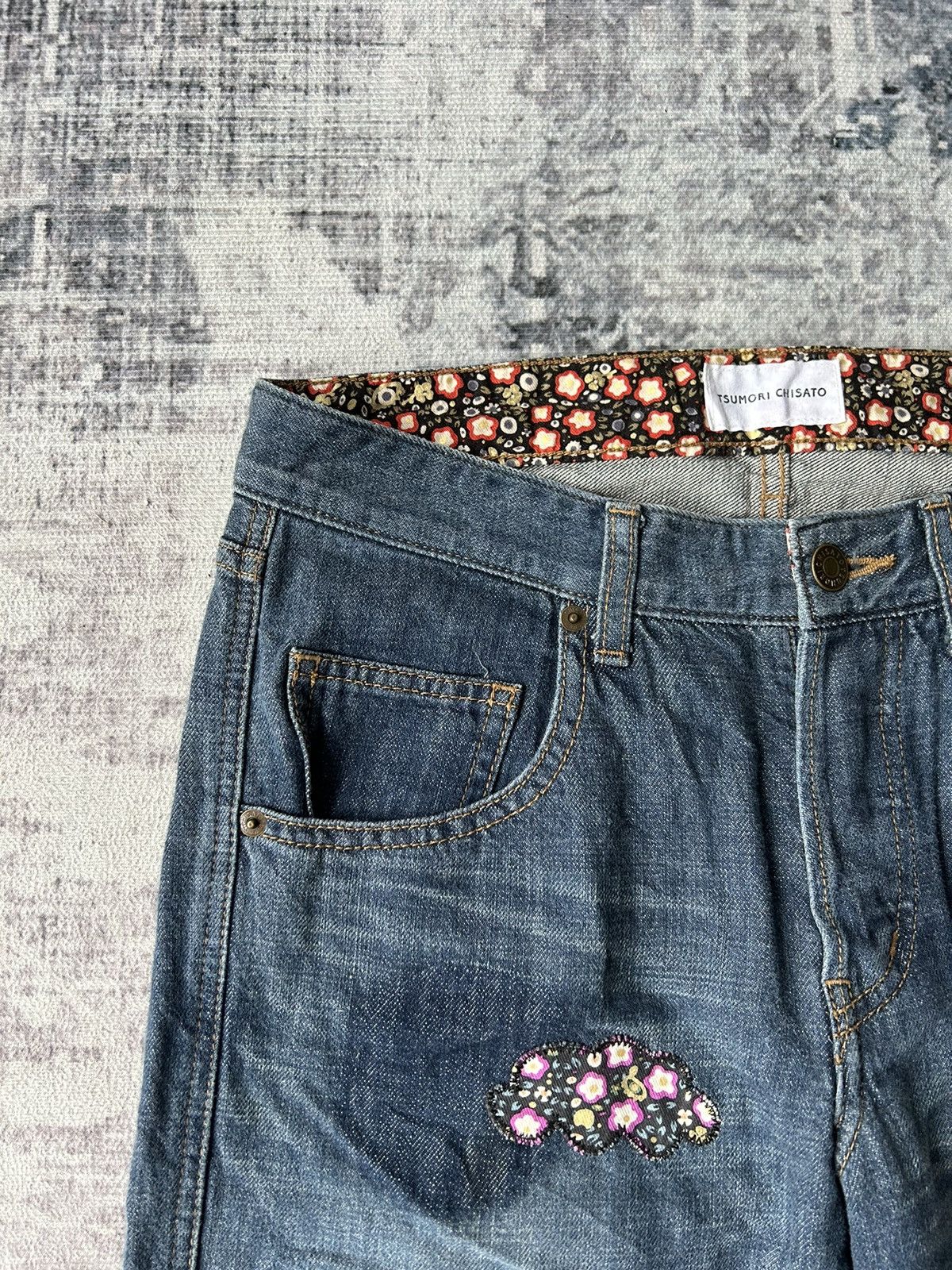 Tsumori Chisato Tsumori Chisato Patchwork Jeans Size US 30 / EU 46 - 7 Thumbnail