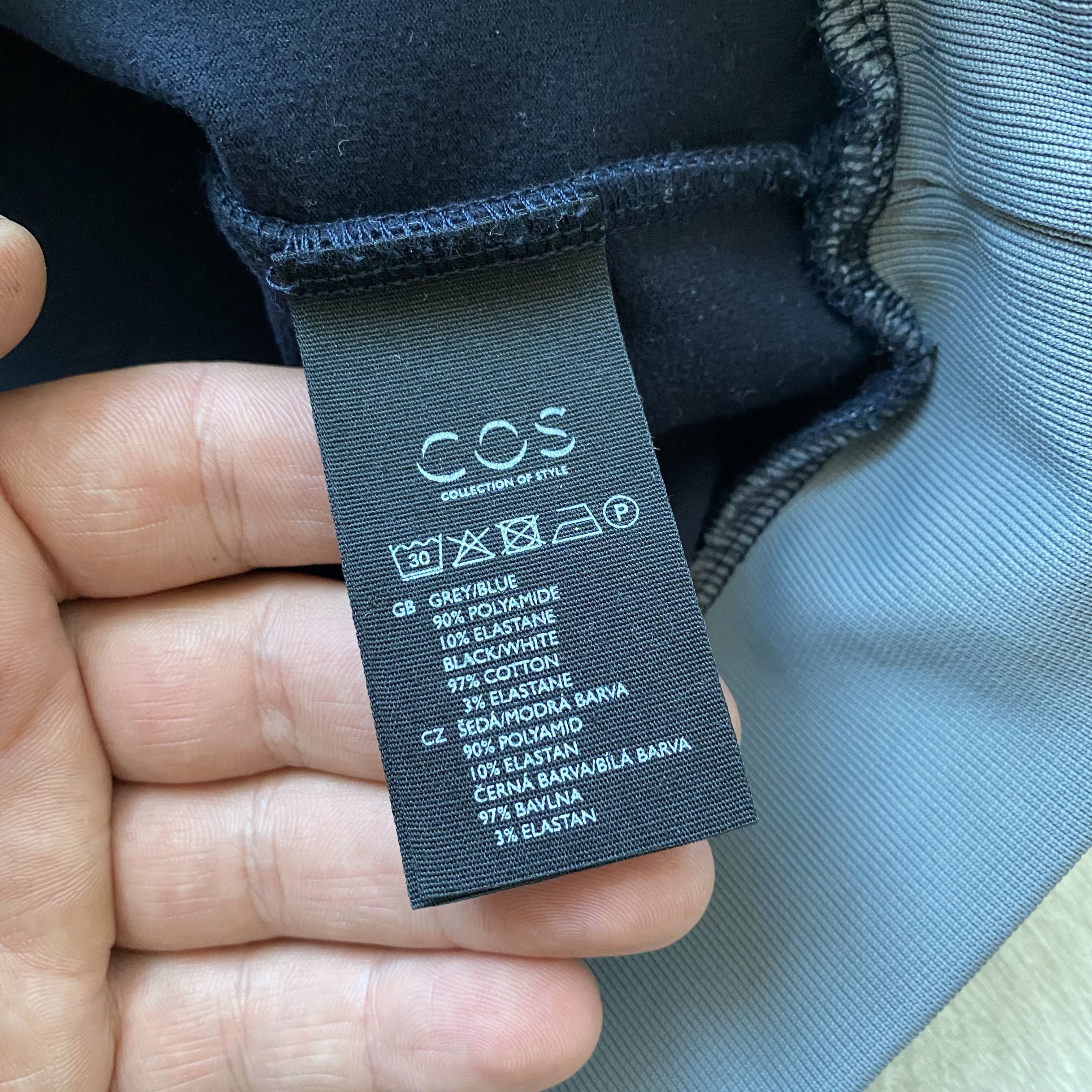 Cos 💎 Luxury Cos Neoprene Multi sweatshirt Size US S / EU 44-46 / 1 - 2 Thumbnail