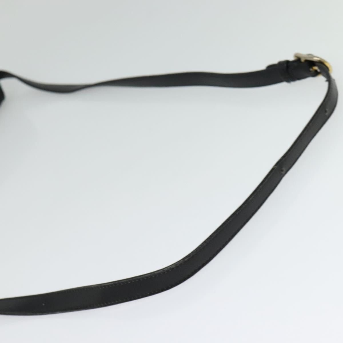 Gucci GUCCI Shoulder Bag Leather Black Gold Size ONE SIZE - 7 Thumbnail