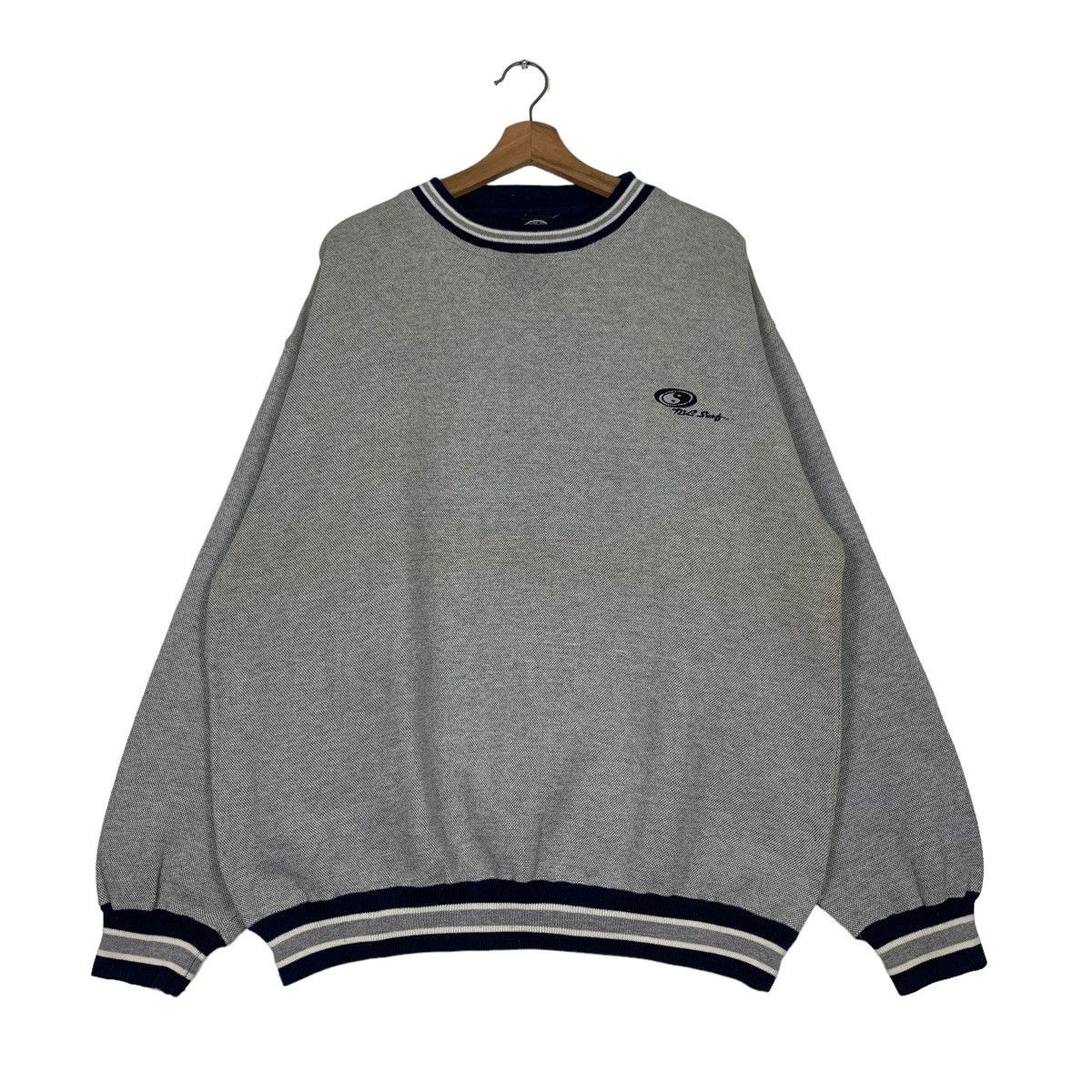 Vintage T&C SURF Design Hawaii Embroidery Logo Sweatshirt #0420-C19 Size US L / EU 52-54 / 3 - 1 Thumbnail