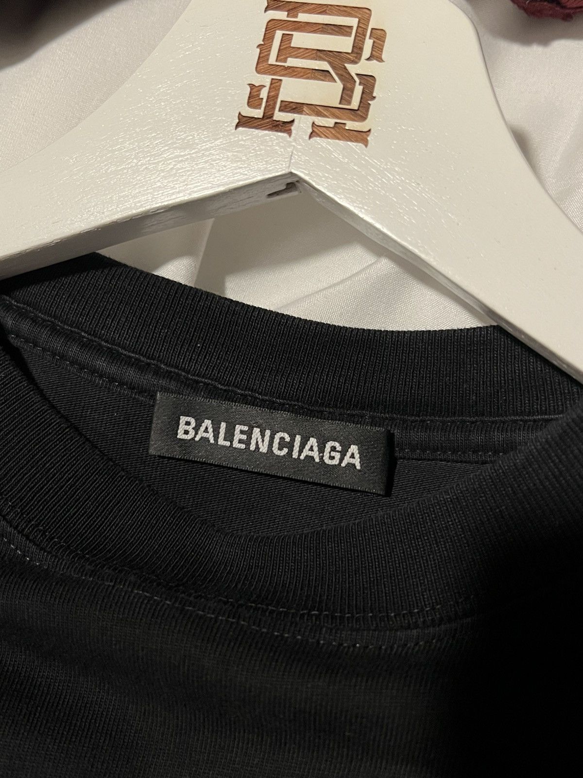 Balenciaga Balenciaga Credit Card Logo Tshirt Size US XS / EU 42 / 0 - 4 Thumbnail