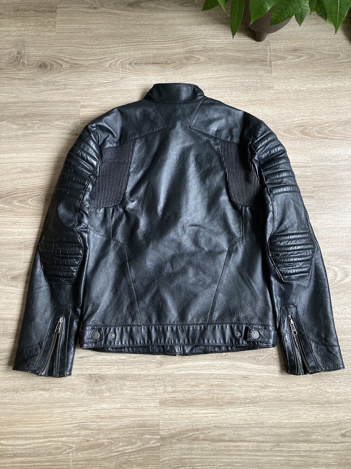 Y2K 😼 Puma x Ducati leather biker jacket