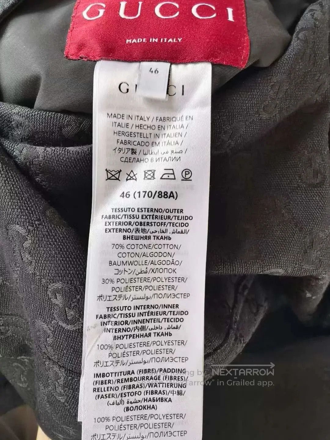 Other gucci double-sided embroidered jacket. Size US L / EU 52-54 / 3 - 6 Thumbnail