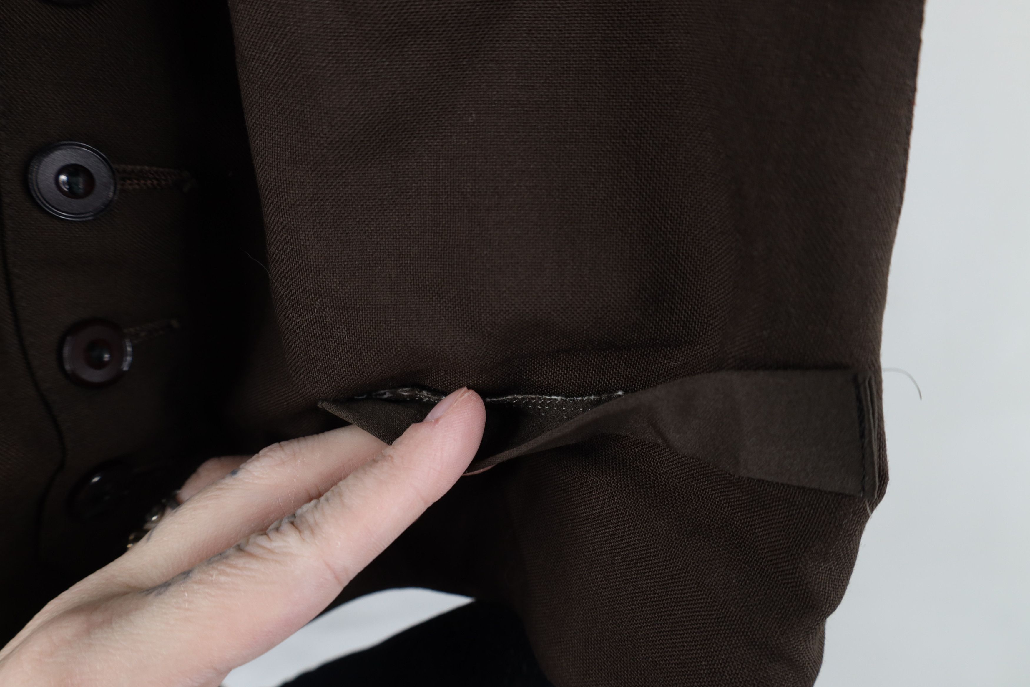 Vintage Vintage 40s 50s Rockabilly Gabardine Tuxedo Suit Vest Size US S / EU 44-46 / 1 - 7 Thumbnail