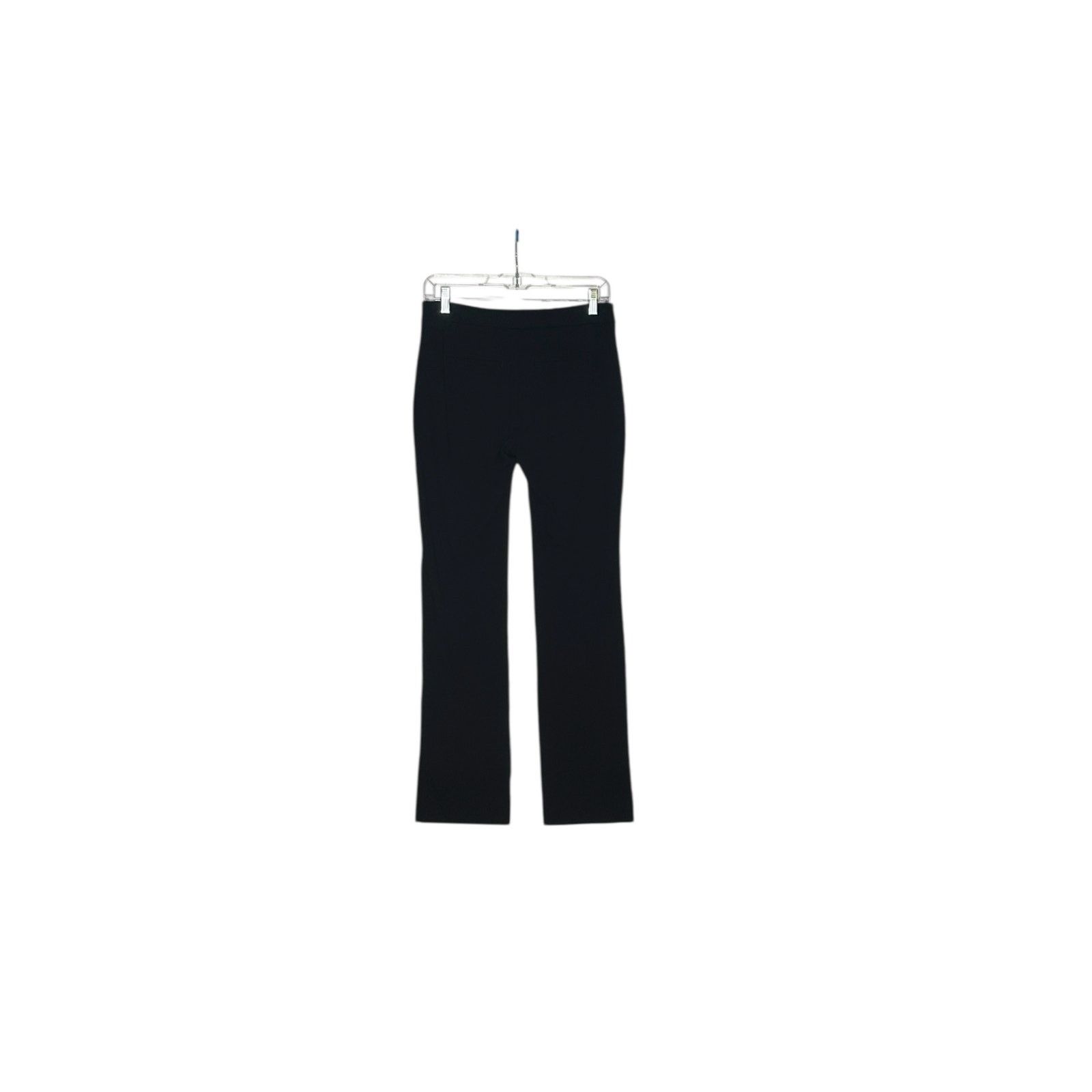 NYDJ NYDY black flat front straight legs pants size 2P Size 26" / US 2 / IT 38 - 10 Thumbnail