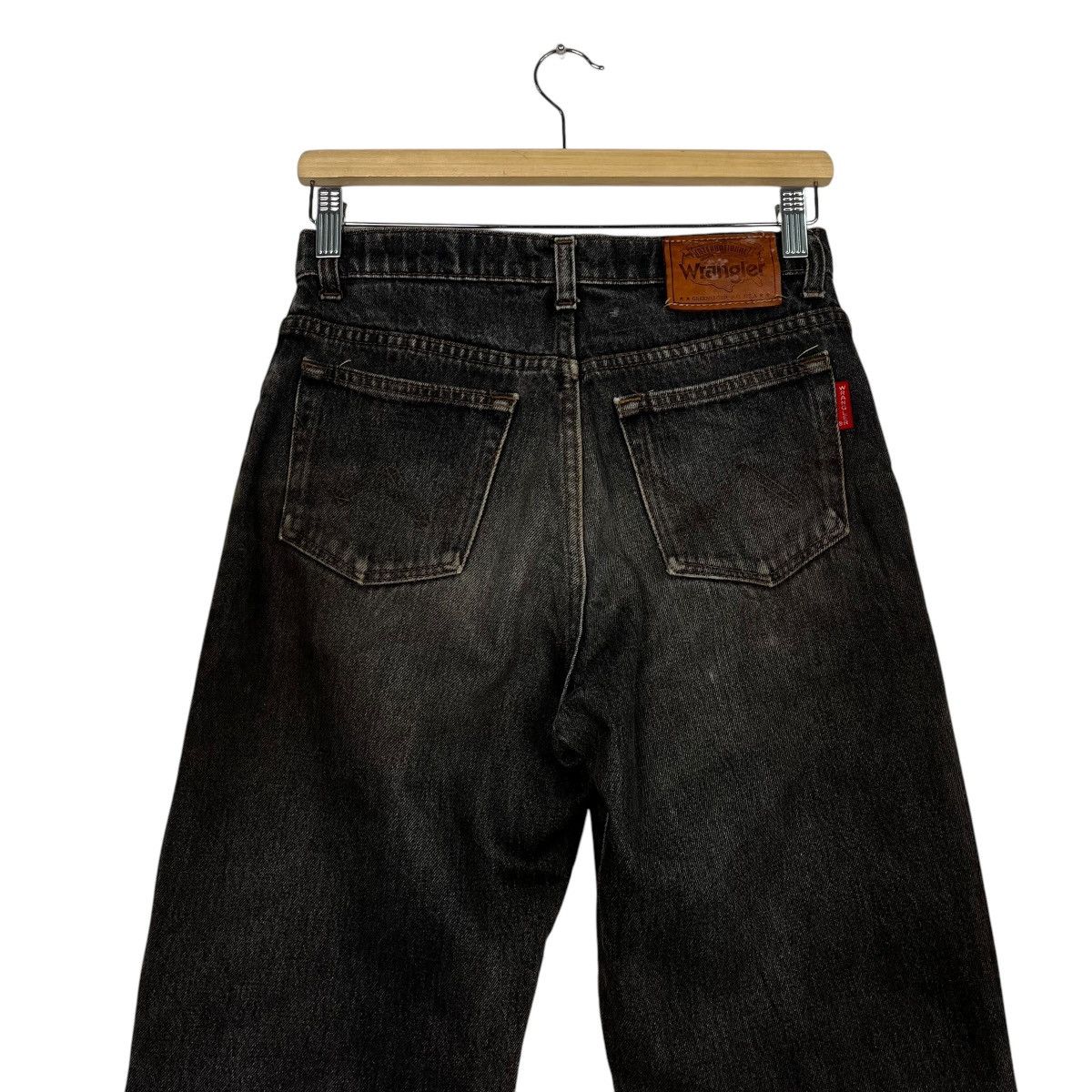 Wrangler Vintage Wrangler Black Denim Jeans Size 28" / US 6 / IT 42 - 9 Thumbnail
