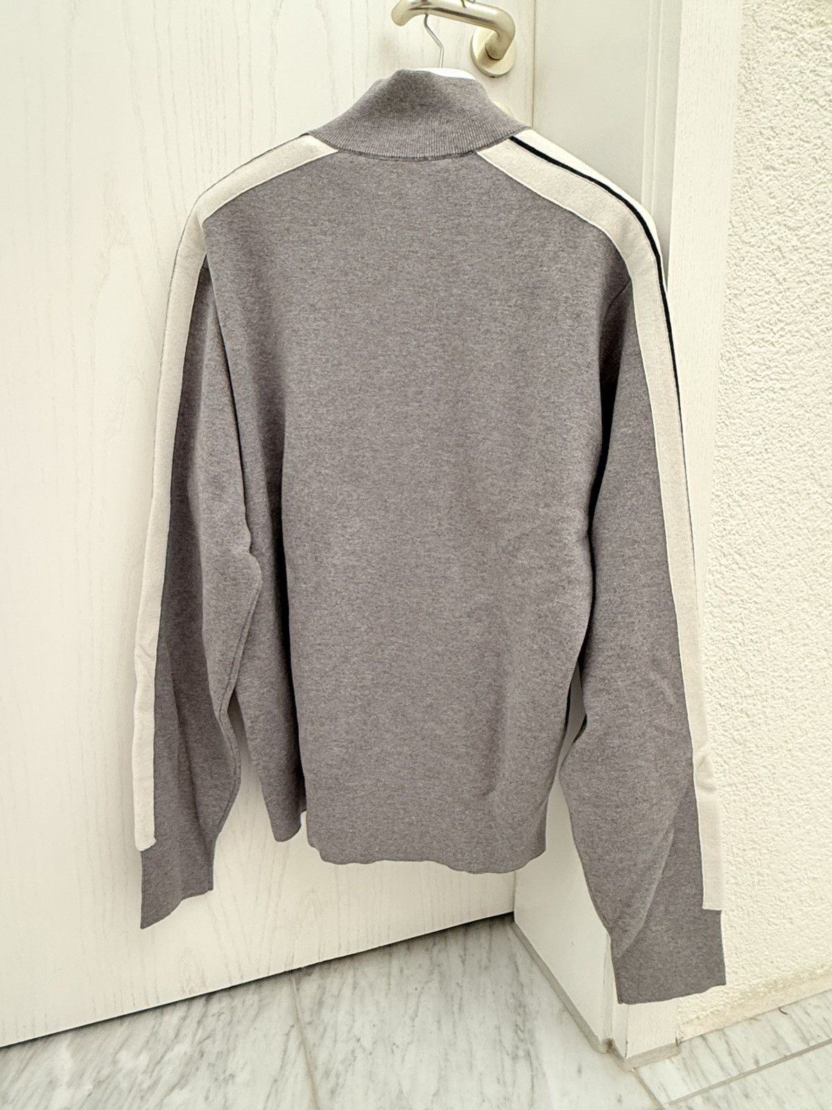 Palm Angels Palm Angels Track Jacket Cashmere Gray M Size US M / EU 48-50 / 2 - 2 Thumbnail