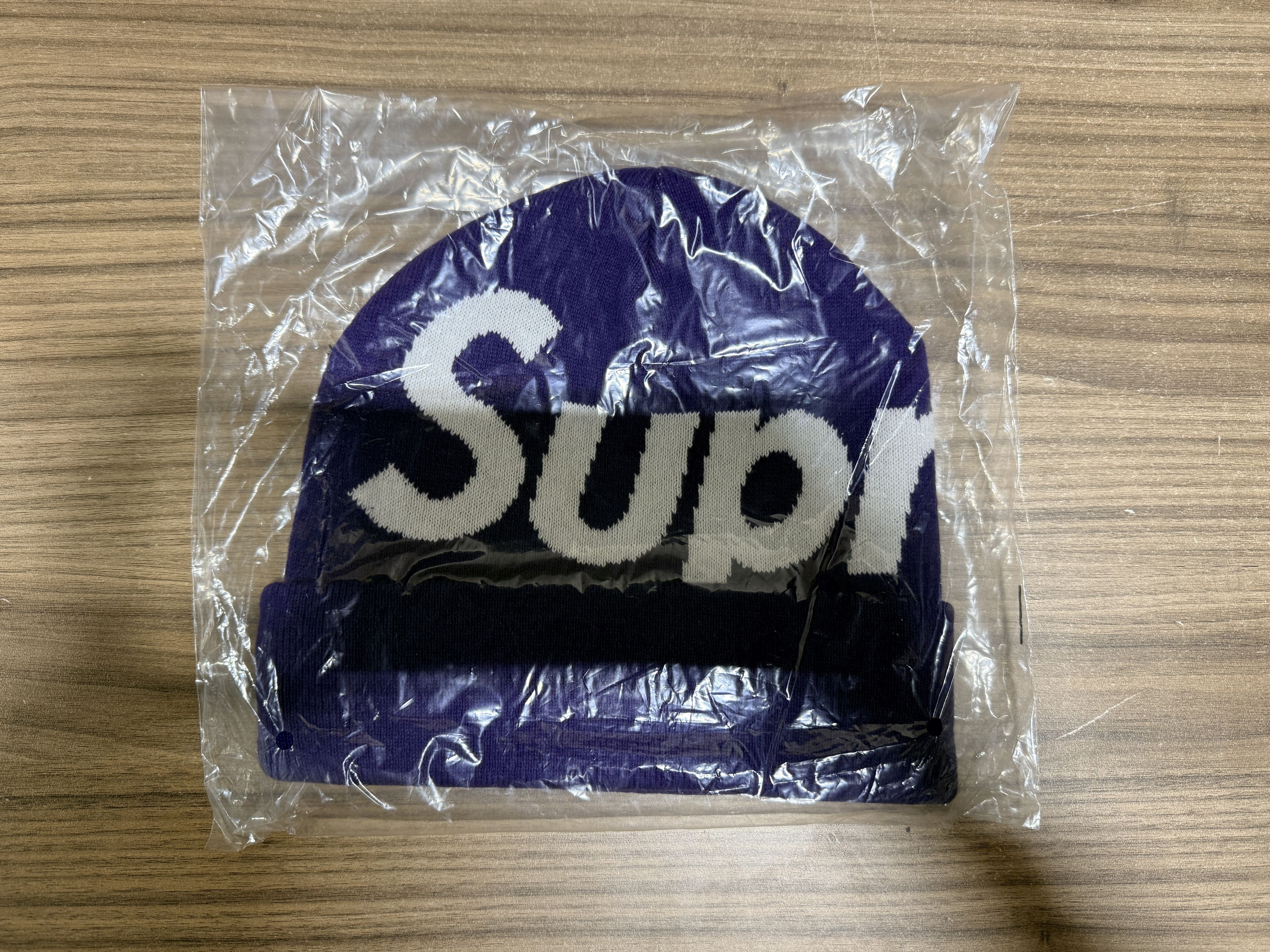 Supreme Supreme Big Logo Beanie (FW25) Purple size adjustable Size ONE SIZE - 3 Thumbnail