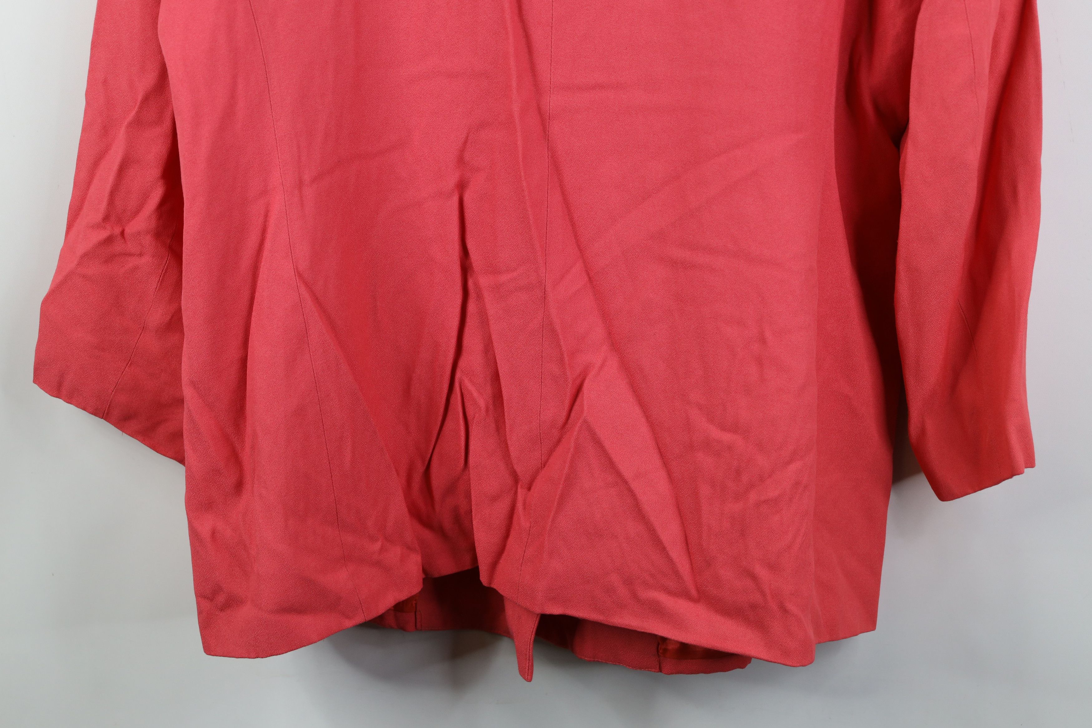 Vintage Vintage 80s 90s Streetwear Breasted Blazer Jacket Pink USA Size XXL / US 16-18 / IT 52-54 - 13 Thumbnail