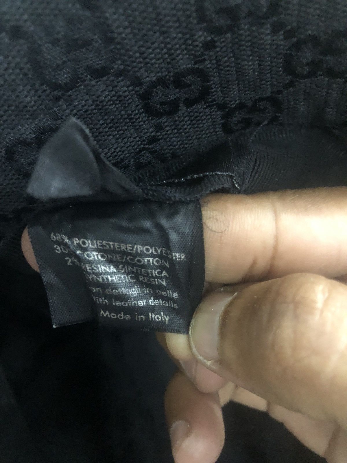 Gucci Vintage GUCCI Bucket Hat Monogram Medium Leather Size 40 - 6 Thumbnail