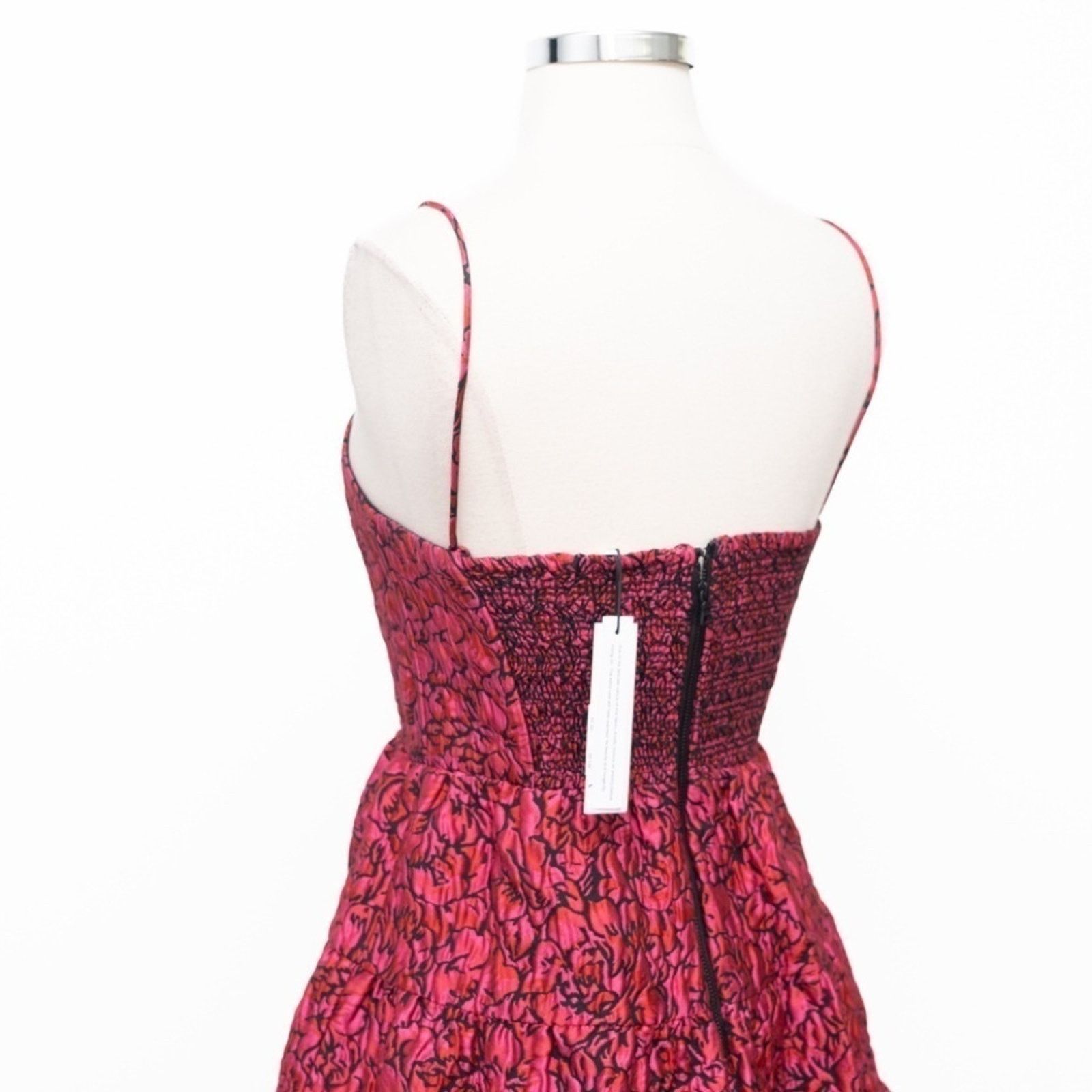 Alice + Olivia ALICE + OLIVIA. Jamila Fit-&-Flare Dress. Size XS / US 0-2 / IT 36-38 - 13 Thumbnail