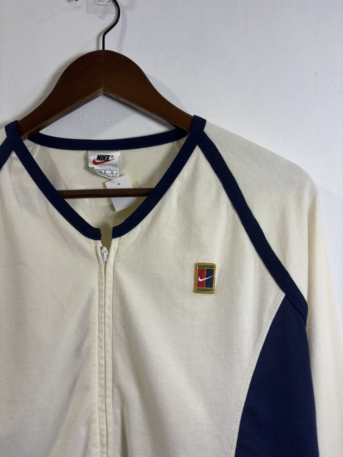Nike × Vintage Vintage Nike Court Sweater Size L / US 10 / IT 46 - 3 Thumbnail