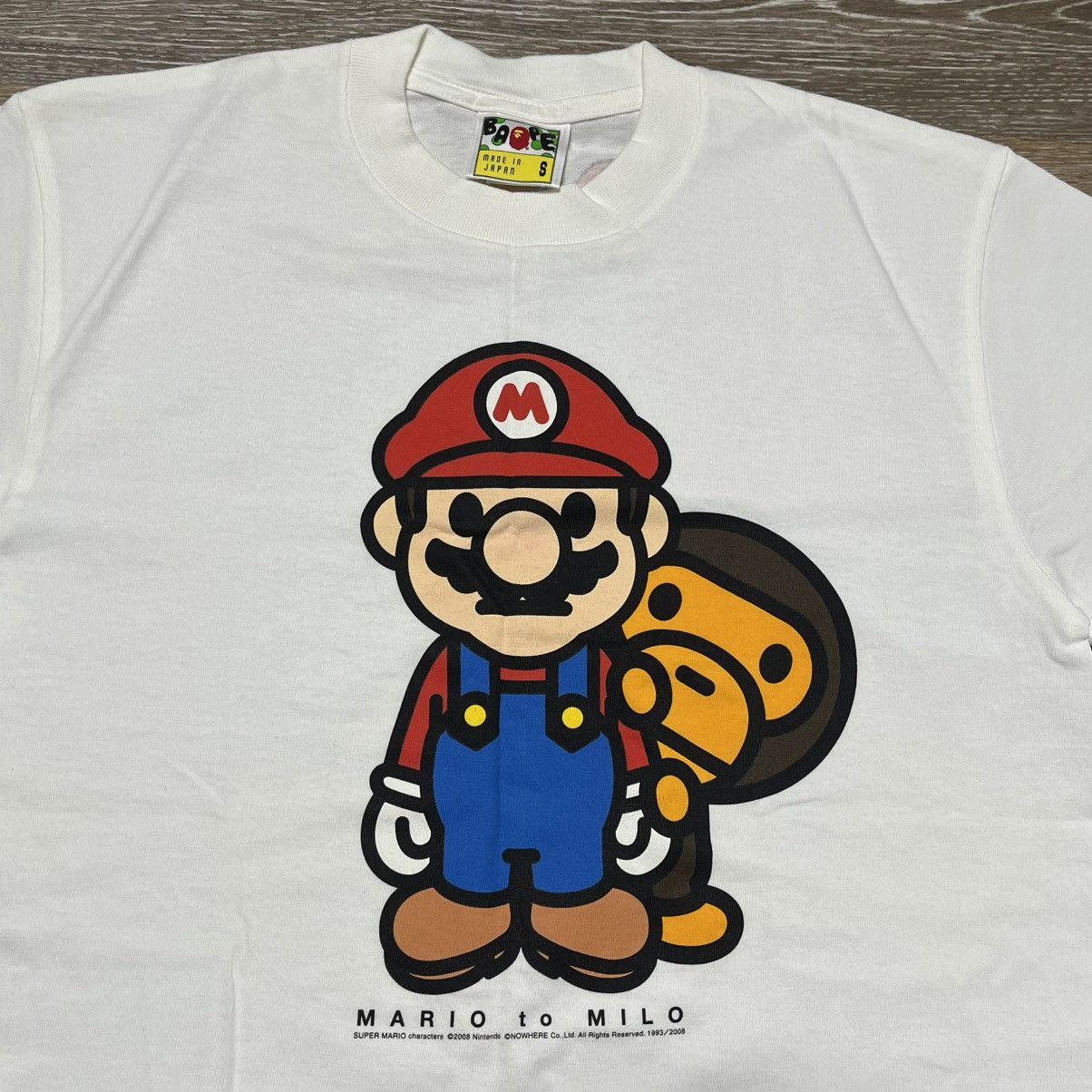 Bape RARE super mario bape tee Size US S / EU 44-46 / 1 - 3 Thumbnail