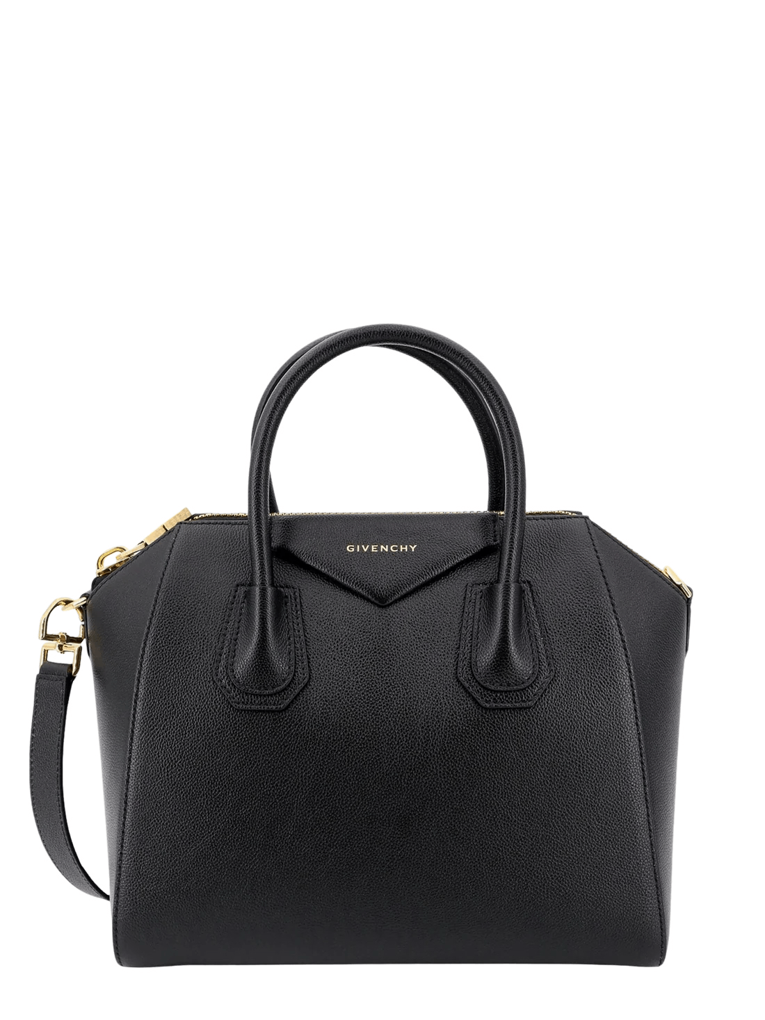 Givenchy GIVENCHY Antigona Small Black Grained Leather Bag N&A Size ONE SIZE - 5 Thumbnail
