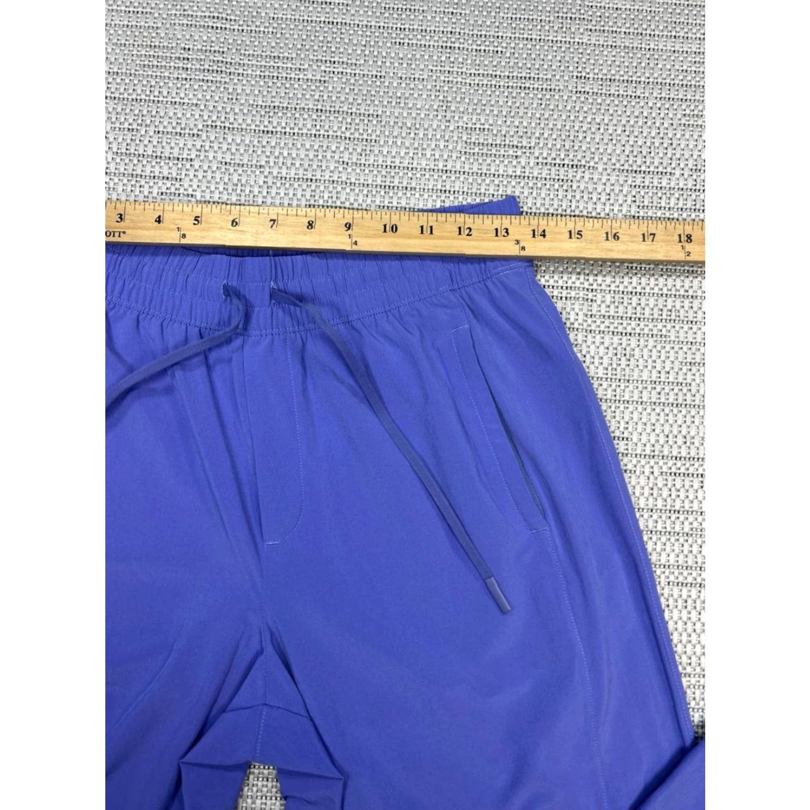 Athleta Athleta Pants Womens 4 Purple Blue Straight Leg Drawstring Crop – Athleisure, Activewear, Cropped, Walking, Regular Size 4, Purple, Womens Size 27" / US 4 / IT 40 - 5 Thumbnail