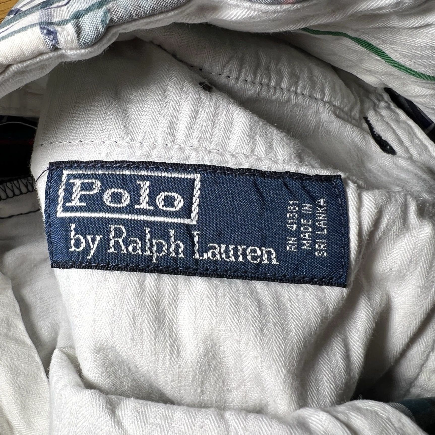 Polo Ralph Lauren VINTAGE Polo Ralph Lauren Tartan Plaid Golf Chino Shorts Mens 38x10 Casual Summer Preppy Size US M / EU 48-50 / 2 - 7 Thumbnail