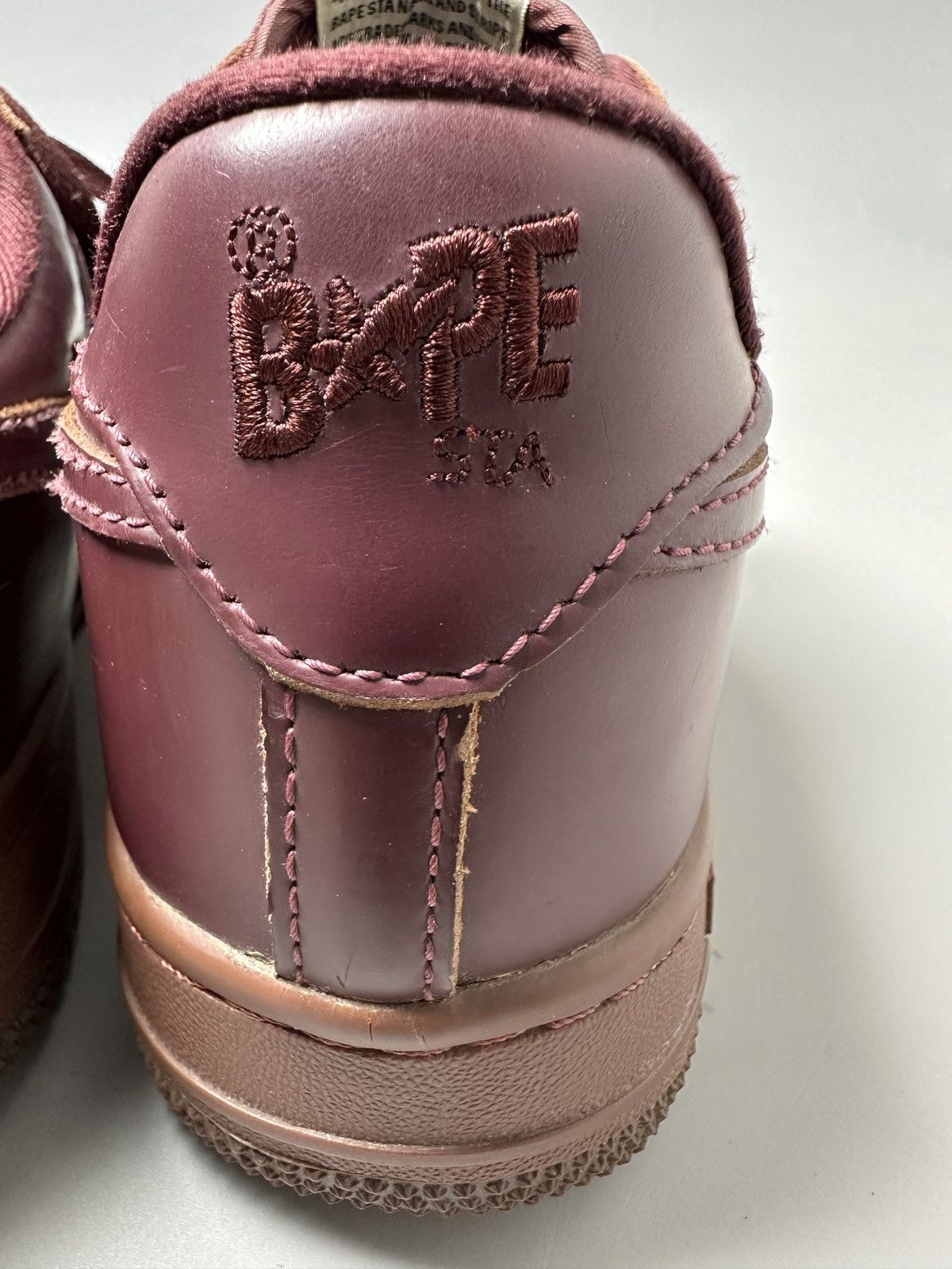 Bape Glass Leather Bapesta Size US 9.5 / EU 42-43 - 9 Thumbnail