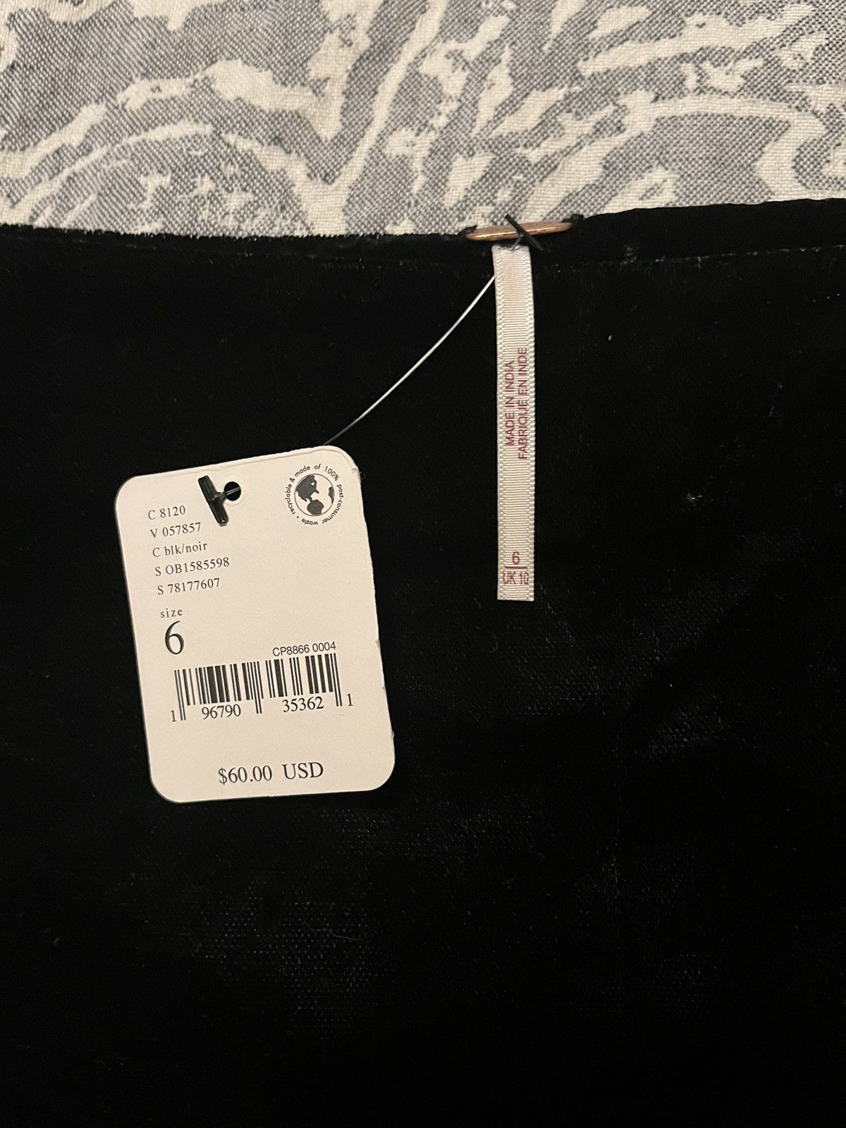 Free People Free people Annalise velvet mini skirt Size 28" / US 6 / IT 42 - 5 Thumbnail