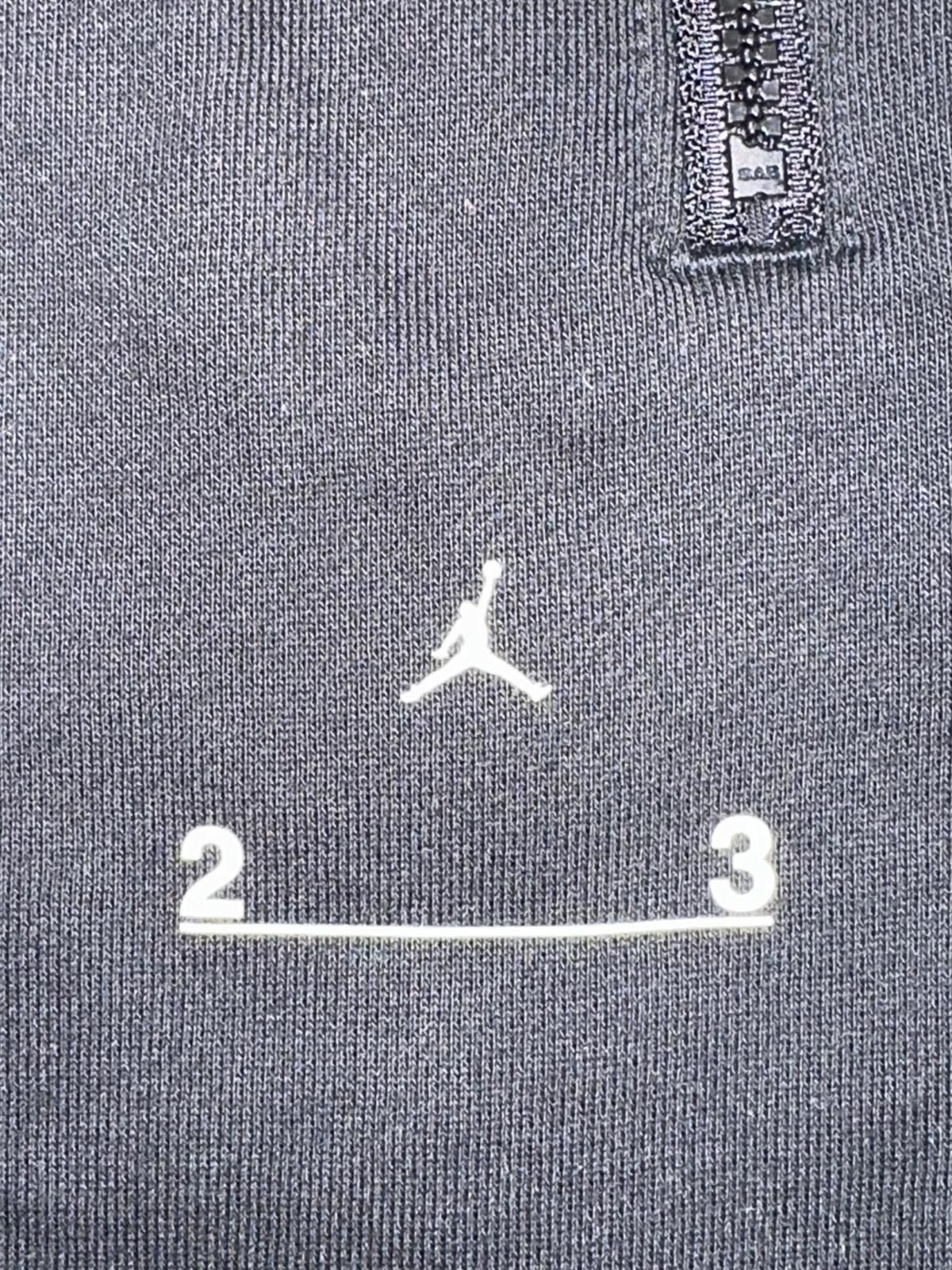 Designer Air Jordan 23 Engineered Fleece Black Pants Joggers Size US 40 / EU 56 - 3 Thumbnail