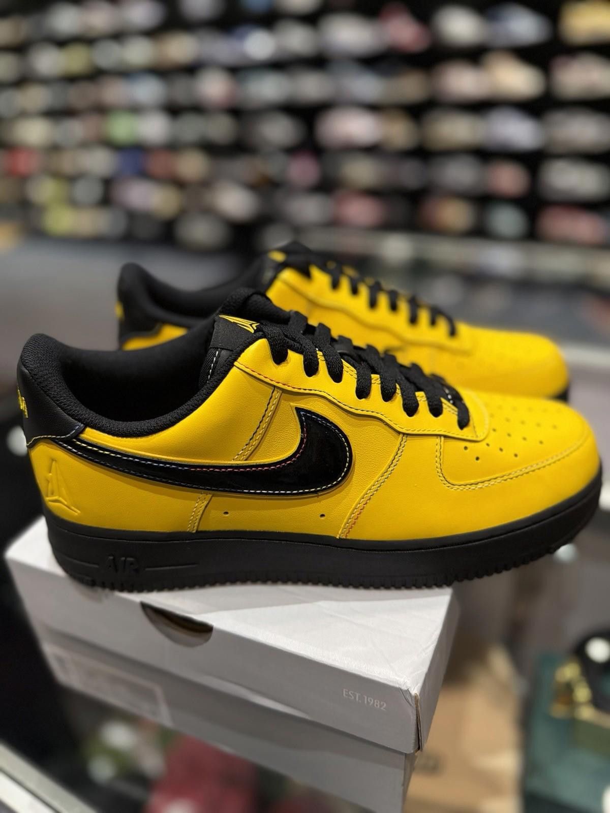 Nike Size 10 - Nike Air Force 1 ‘07 JA IQ2713 700, Brand New Size US 10 / EU 43 - 10 Thumbnail