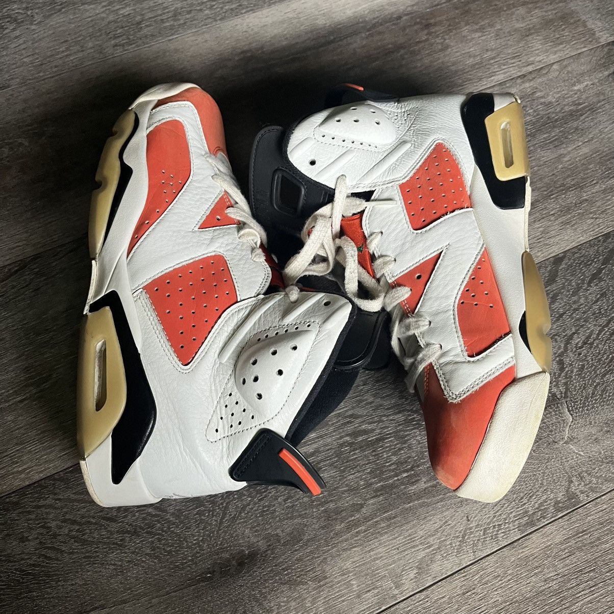 Gatorade × Jordan Brand Jordan 6 Retro Gatorade Like Mike White Orange Shoes Size 10 Size US 10 / EU 43 - 3 Thumbnail