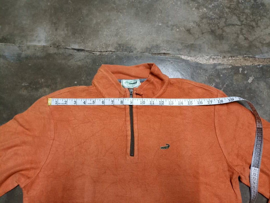 Japanese Brand Crocodile half zip Sweatshirt Size US L / EU 52-54 / 3 - 11 Thumbnail