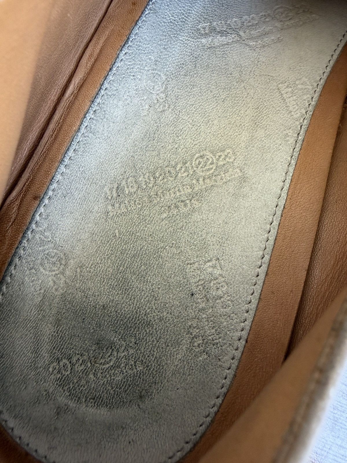 Maison Margiela Extremely rare🔥❗️Distressed painted loafers Size US 9 / EU 42 - 17 Thumbnail