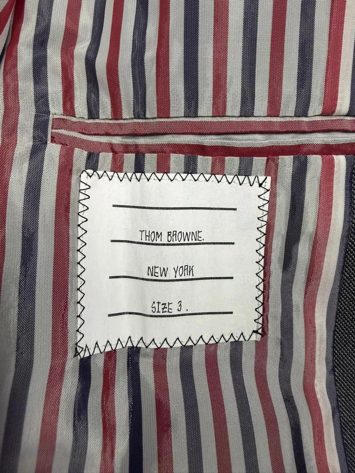 Thom Browne Thom Browne Dark Gray 4-Bar Wool Flight Jacket 3 Size US L / EU 52-54 / 3 - 5 Thumbnail