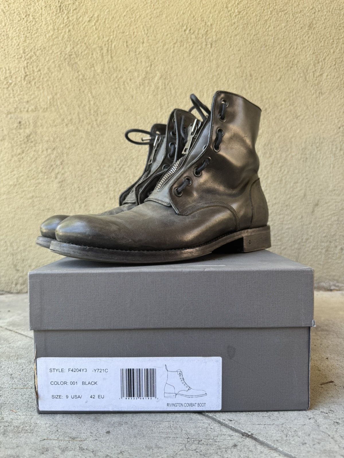 John Varvatos Brixton Pull-over Zip boot | Grailed display picture 3