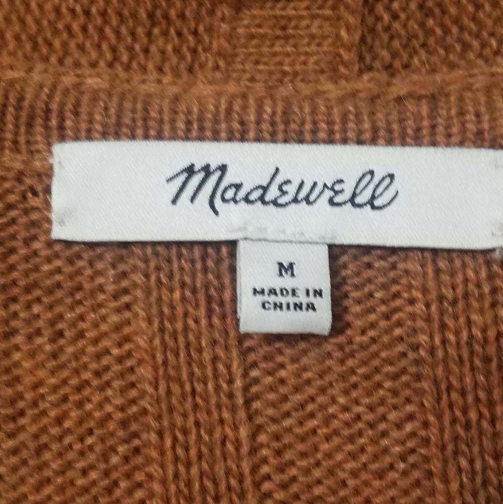 Madewell Madewell Women's Rust Cardigan Sweater Size Medium Size M / US 6-8 / IT 42-44 - 2 Thumbnail