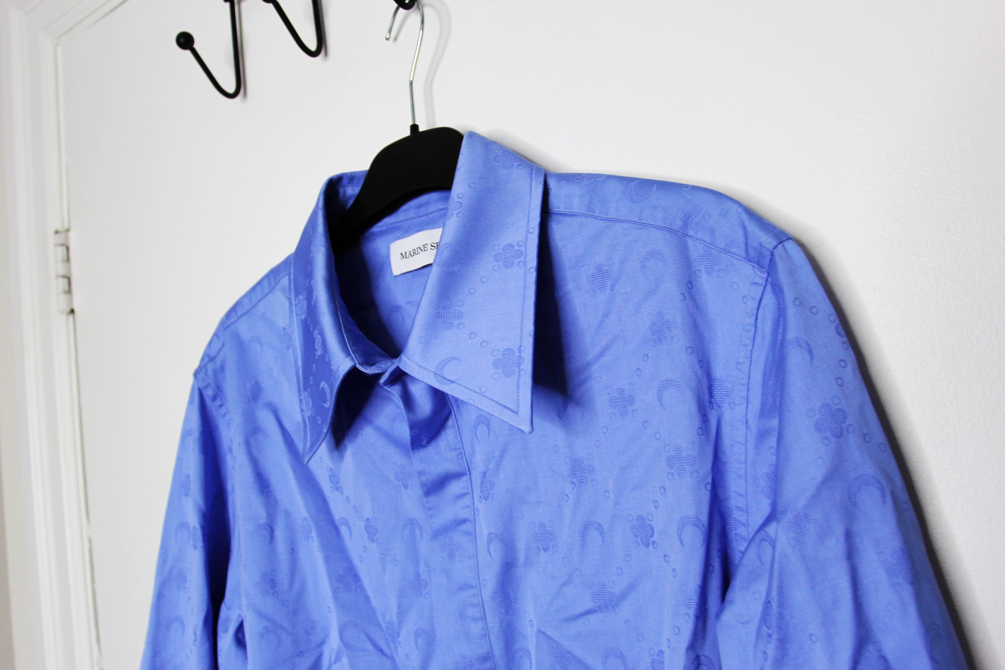 Marine Serre BNWT AW25 MARINE SERRE MOONOGRAM JACQUARD SHIRT 50 Size US M / EU 48-50 / 2 - 4 Thumbnail