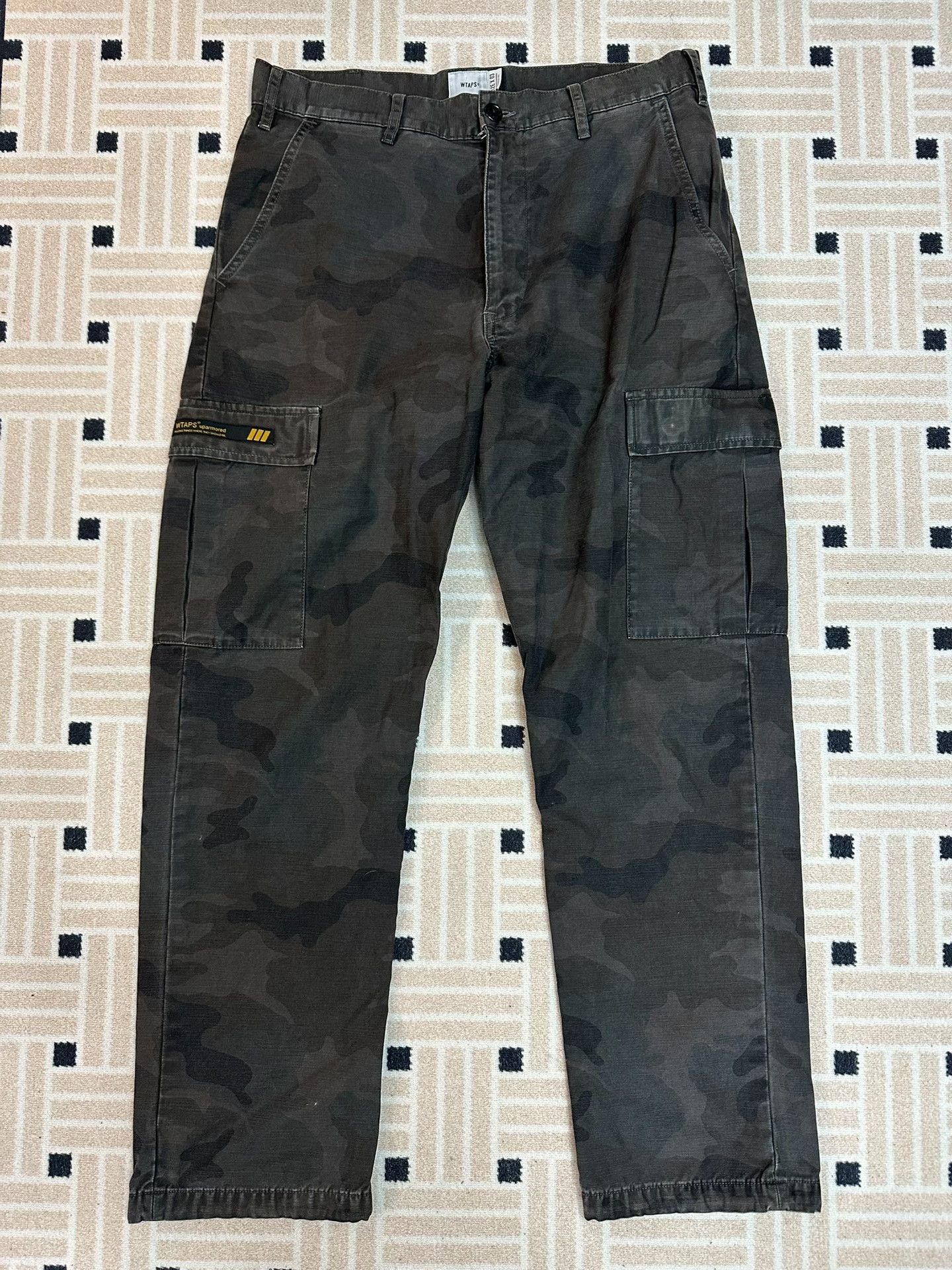 Wtaps WTAPS JUNGLE STOCK 02 Dark Camo Cargo Pants Size US 26 / EU 42 - 1 Thumbnail