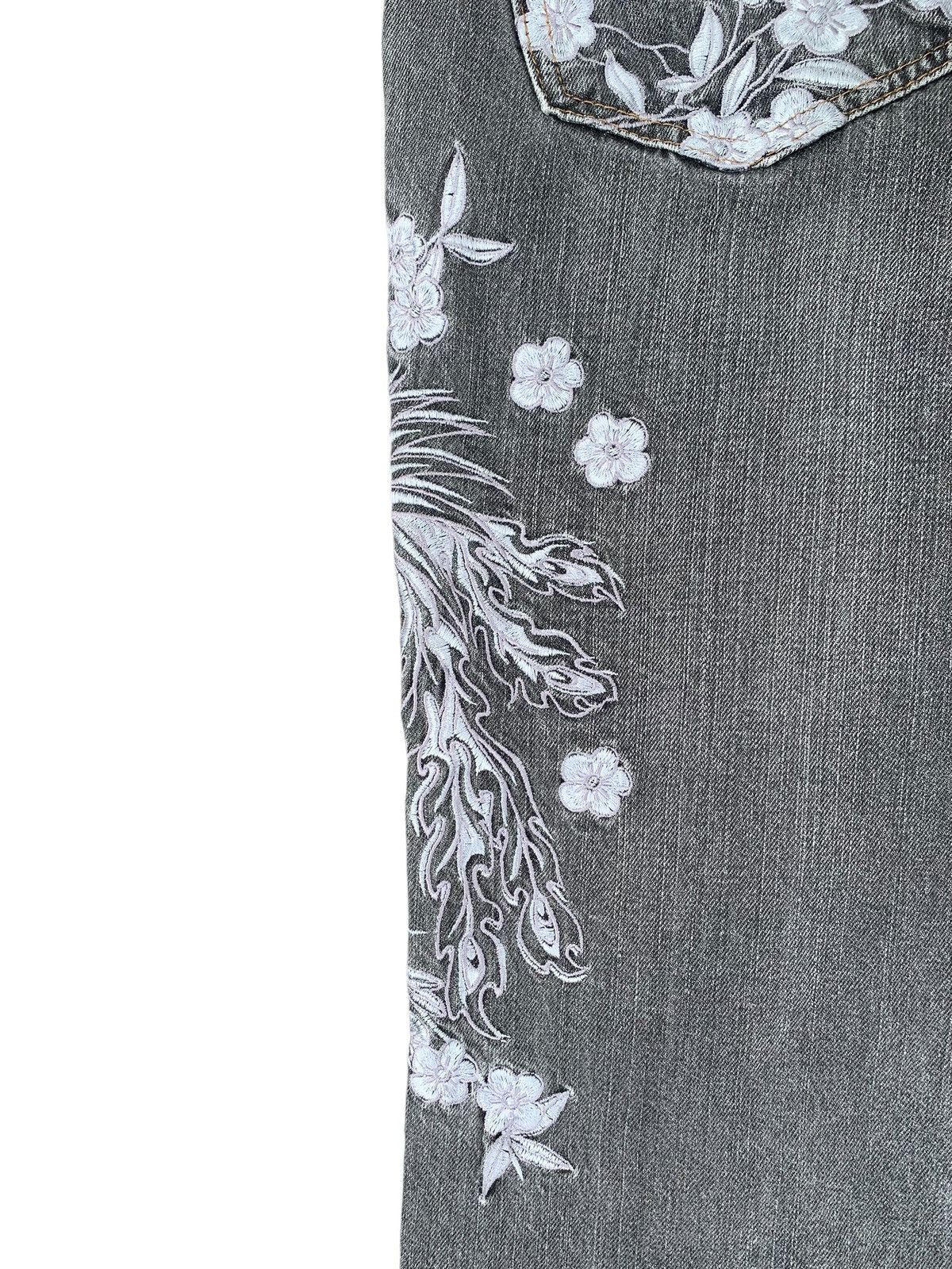 Kapital EMBROIDERED LIKE KARAKURI TAMASHI PHOENIX STREETWEAR DENIM Size US 37 - 11 Thumbnail
