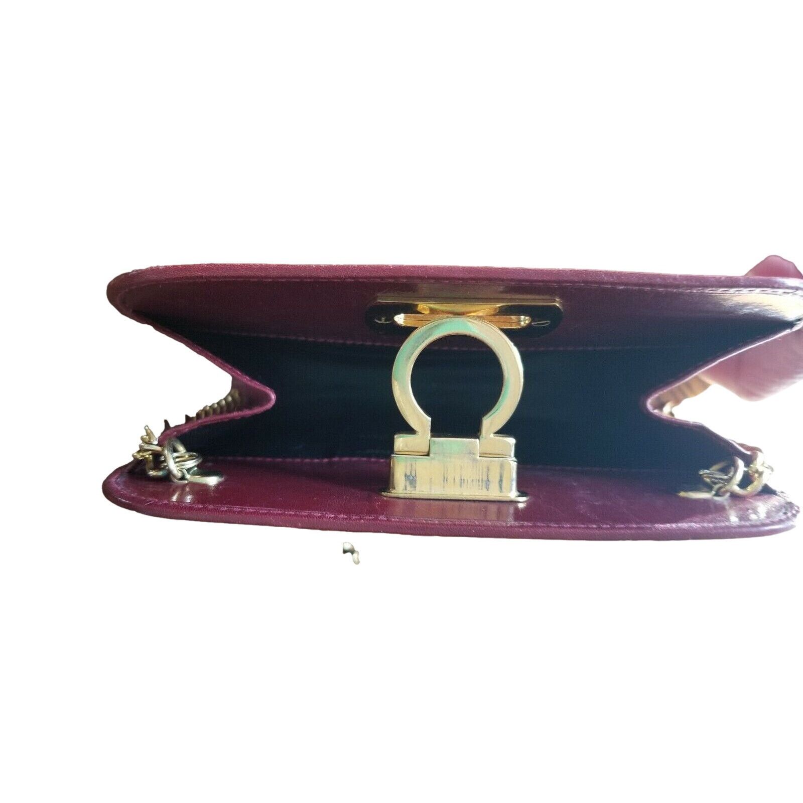 Salvatore Ferragamo SALVATORE FERRAGAMO Gancini Shoulder Bag Chain Leather Size ONE SIZE - 8 Thumbnail