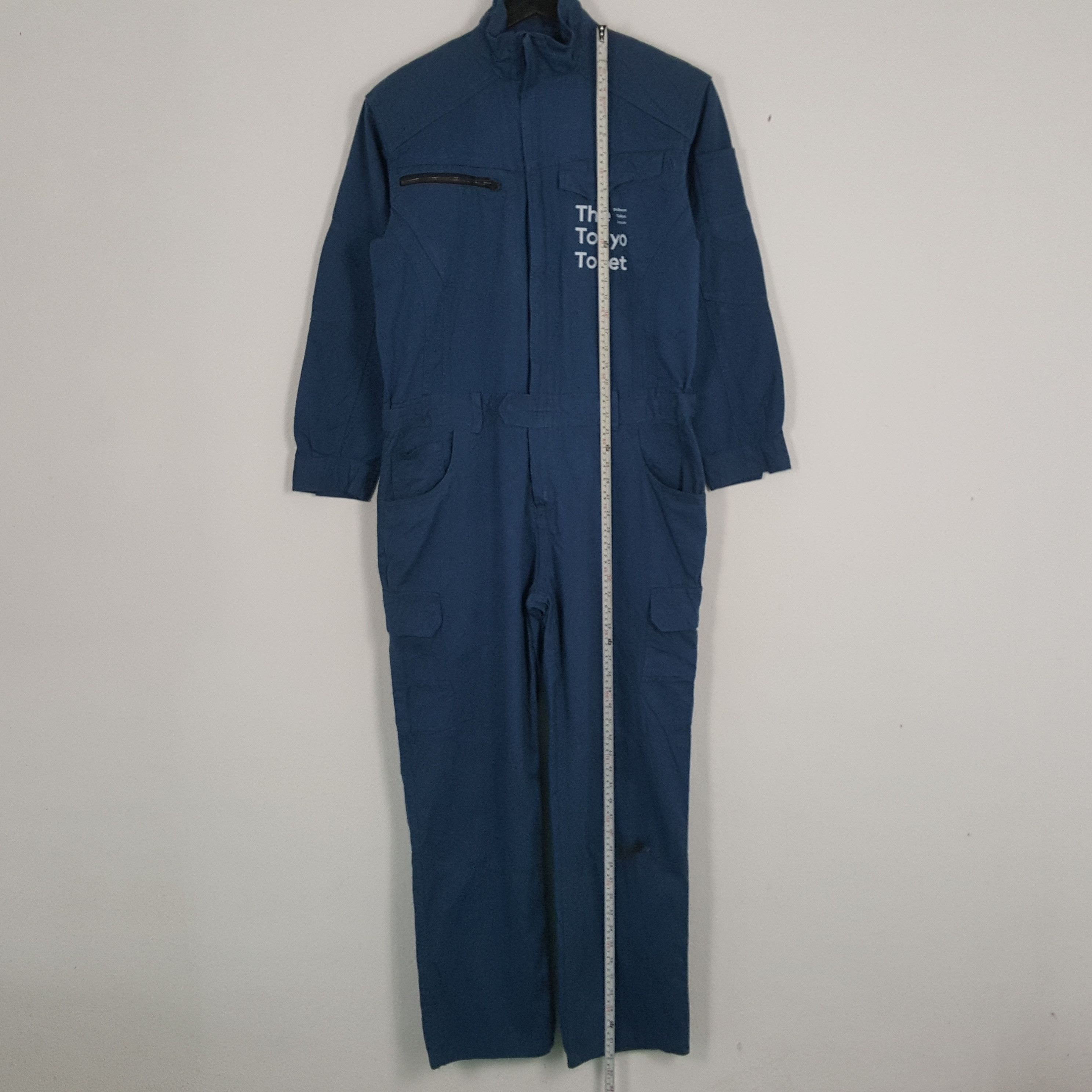 Japanese Brand × Vintage THE TOKYO TOILET Workwear Style Custom Art Coverall Jacket Size US L / EU 52-54 / 3 - 7 Thumbnail