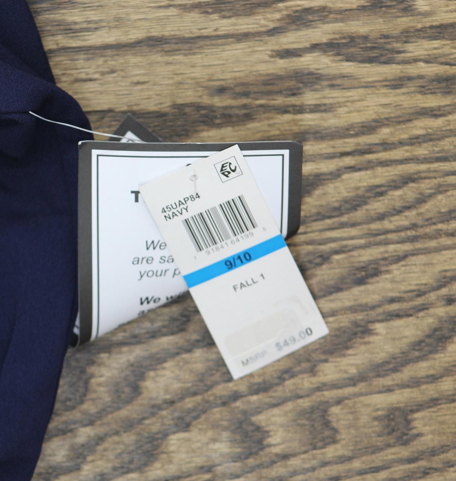 Other Nwt B. Darlin Mockneck Mini Dress 45uap84 Navy Blue 9/10 Size M / US 6-8 / IT 42-44 - 3 Thumbnail