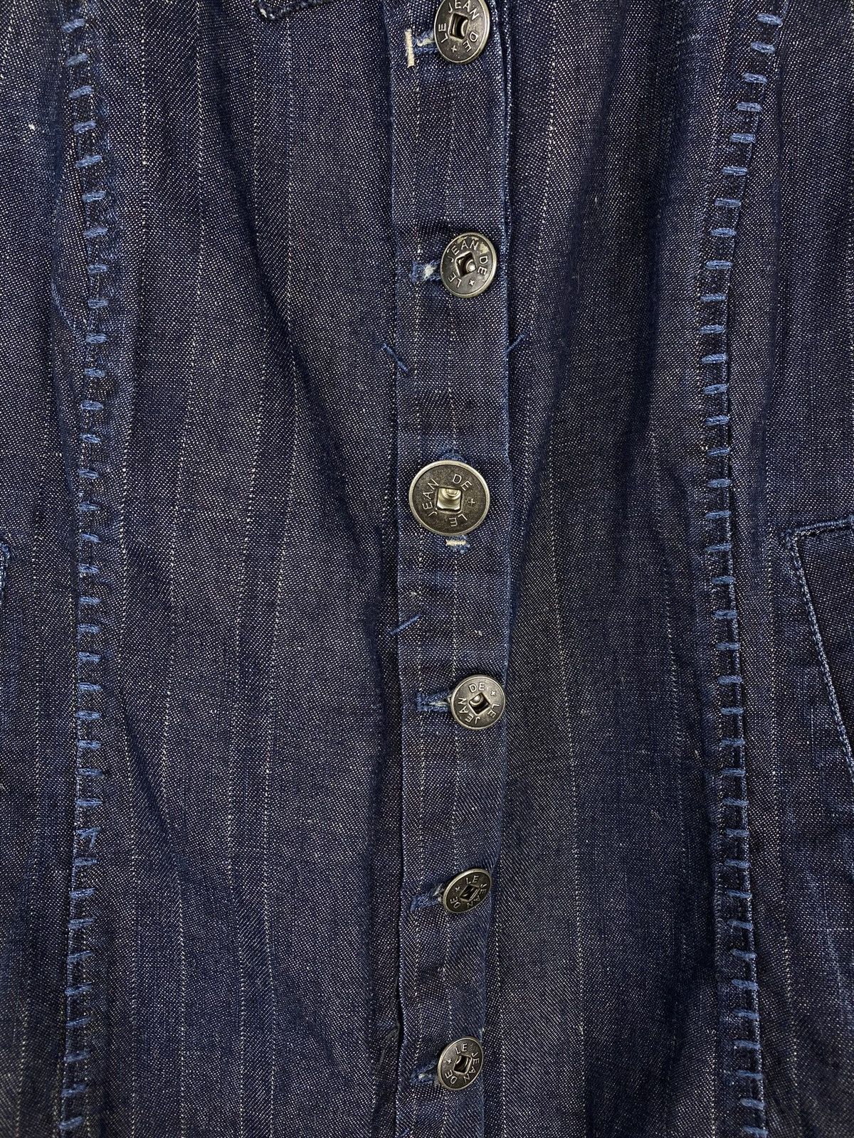 Marithe + Francois Girbaud Marithe Francois Girbaud vintage ladies light denim jacket Size M / US 6-8 / IT 42-44 - 6 Thumbnail