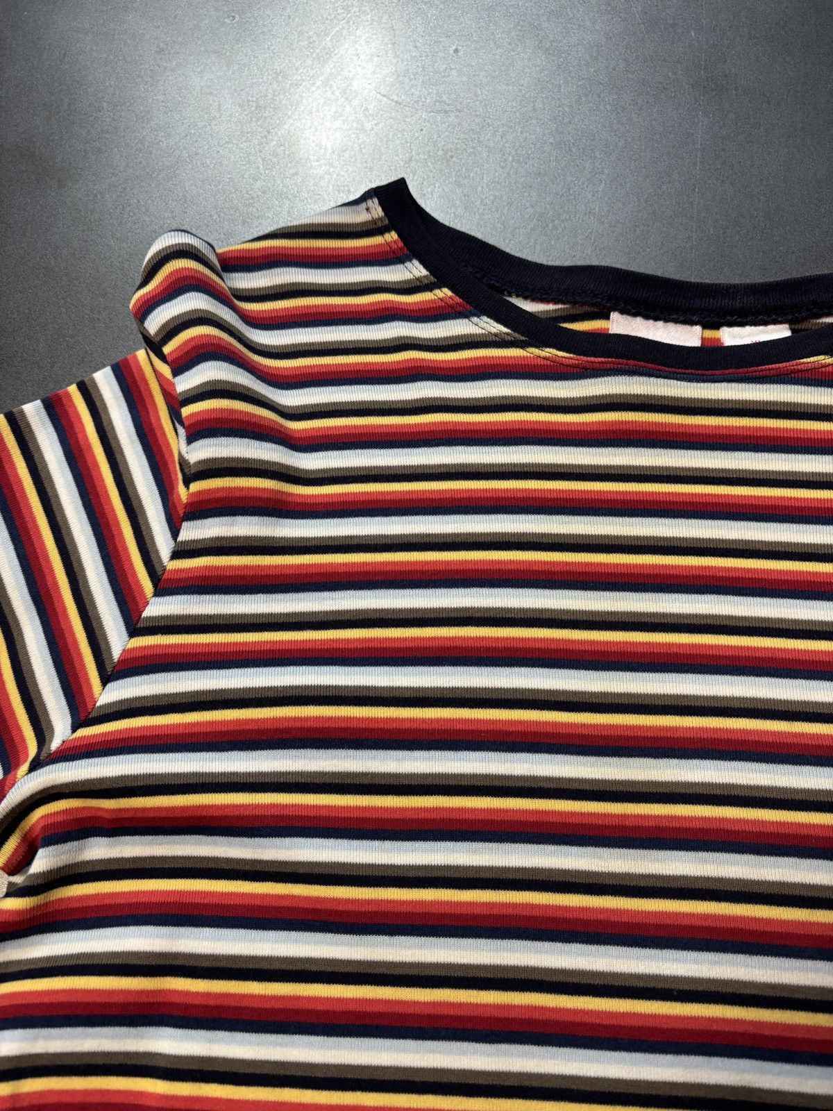 Other × Vintage Y2K Vintage Xhilaration Longsleeve Shirt Stripe Stretch 2000 Size M / US 6-8 / IT 42-44 - 3 Thumbnail