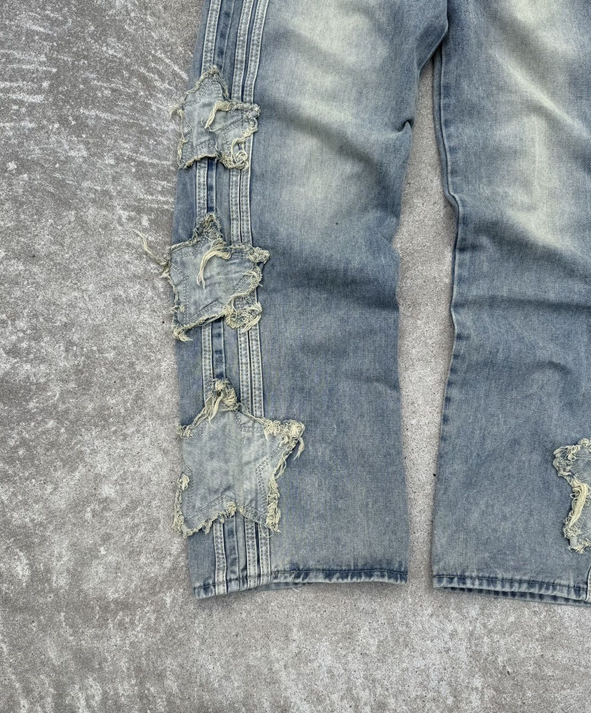 Other Vintage Y2K avantgarde streetwear opium wide buggy jeans Size US 32 / EU 48 - 3 Thumbnail