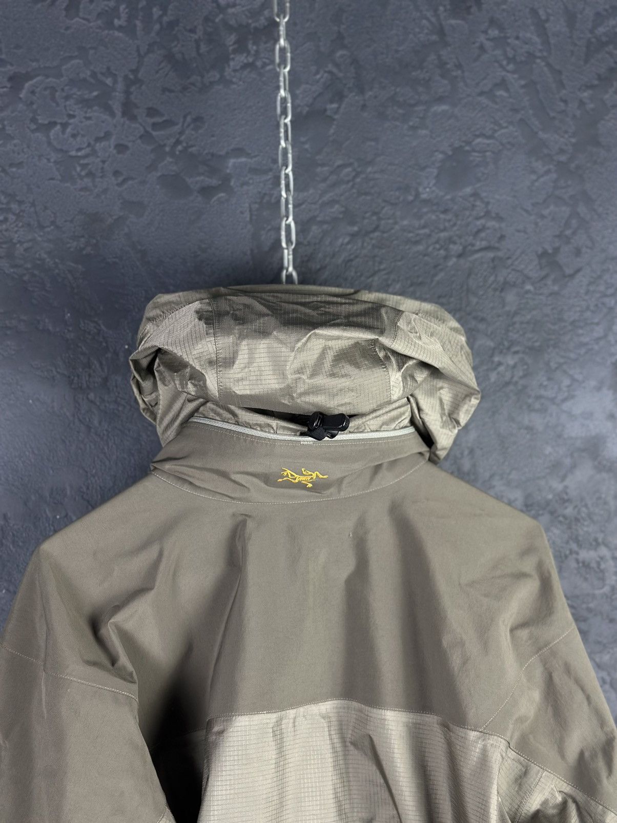 Arc'teryx × Vintage Arcteryx 1999 Kappa Golden Logo 'Stone' GoreTex Jacket Rare! Size US L / EU 52-54 / 3 - 10 Thumbnail